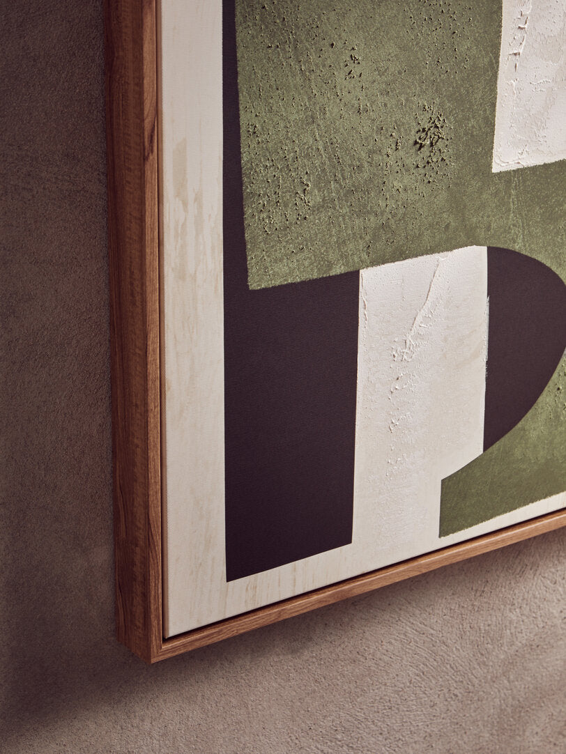 Noah Green Textured Abstract Wall Art