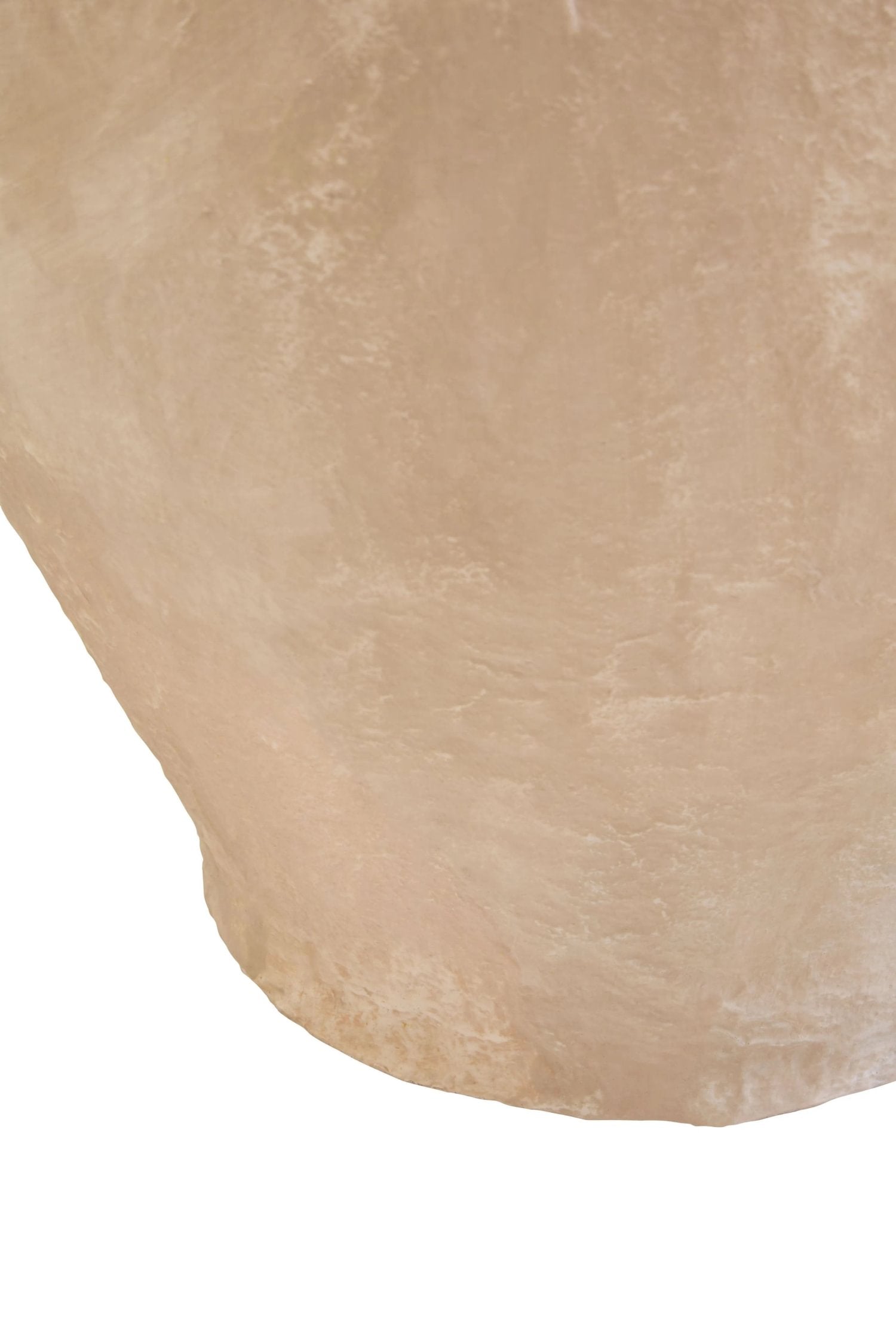Papyrus Large Natural Cotton Mache Decorative Handle Vase