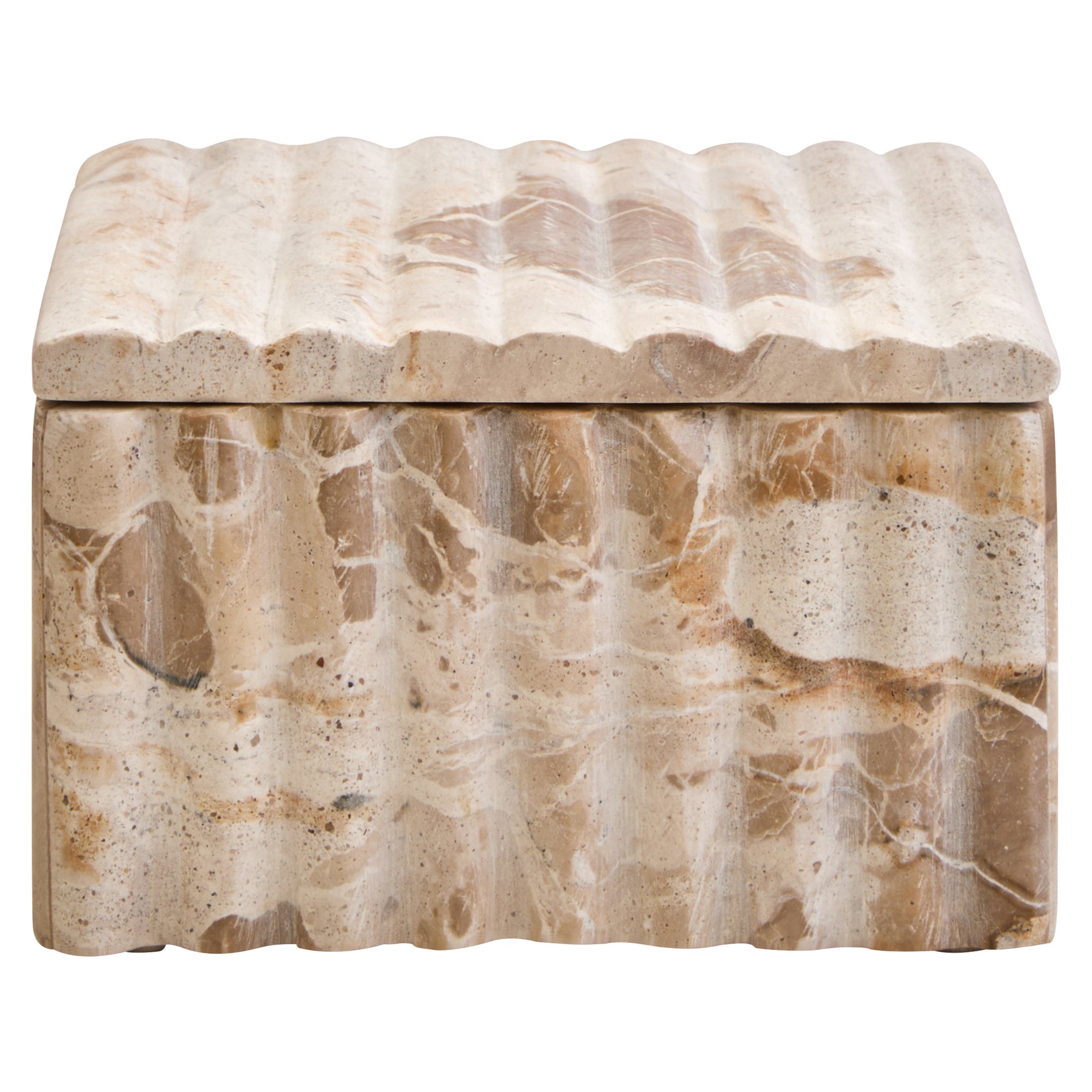 Como Square Chocolate Marble Box