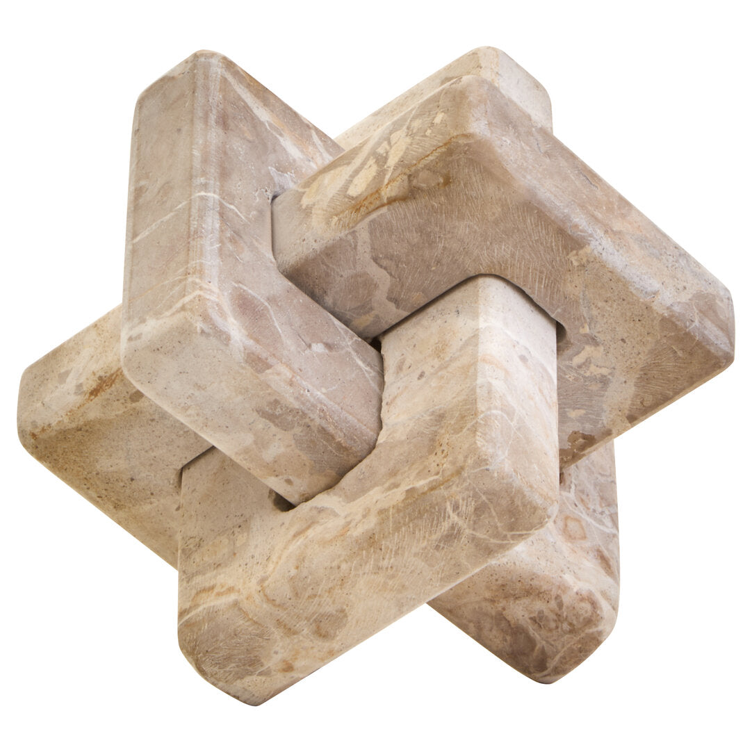 Como Chocolate Marble Knot Sculpture