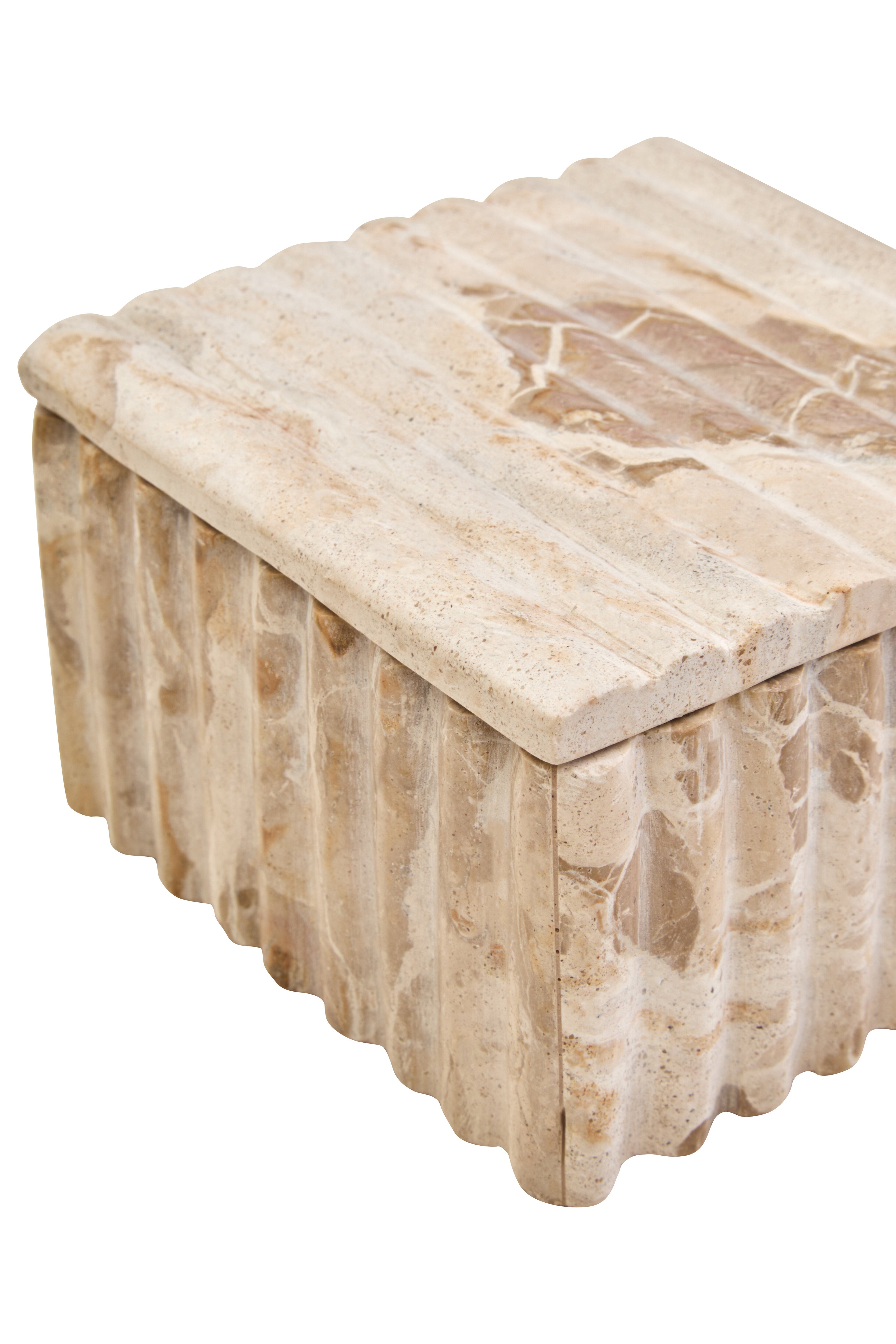 Como Square Chocolate Marble Box