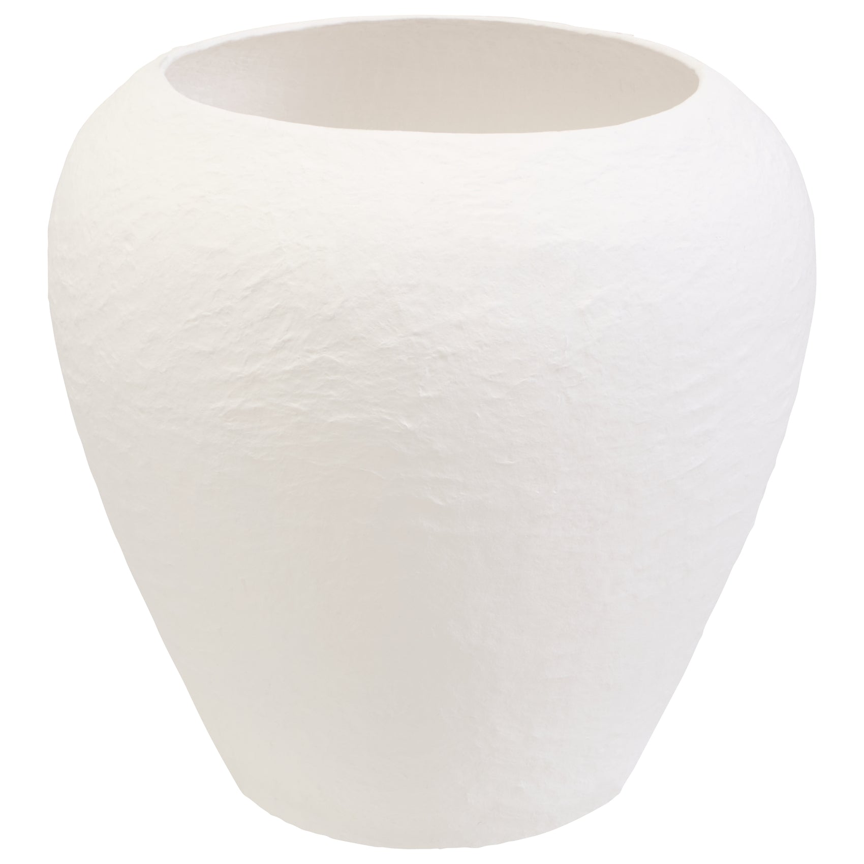 Bosie Cotton Mache Large White Planter