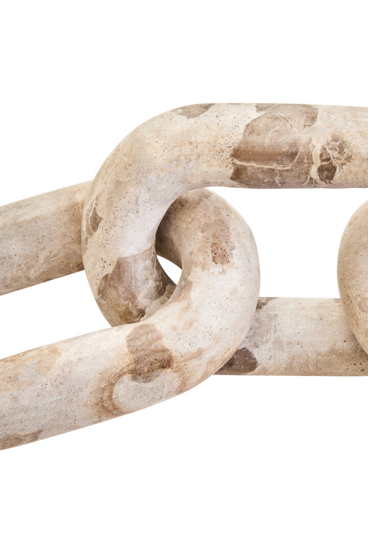 Como Chocolate Marble Three Link Chain