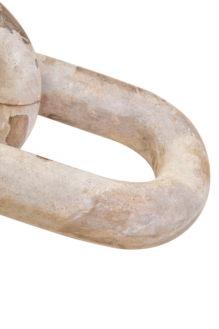 Como Chocolate Marble Three Link Chain