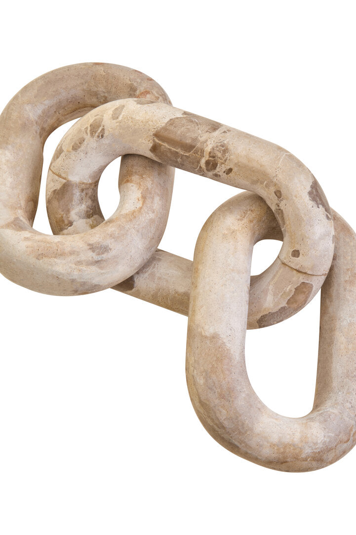 Como Chocolate Marble Three Link Chain
