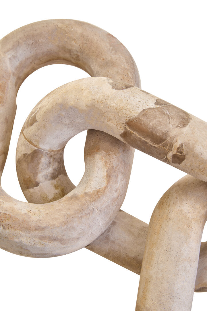 Como Chocolate Marble Three Link Chain