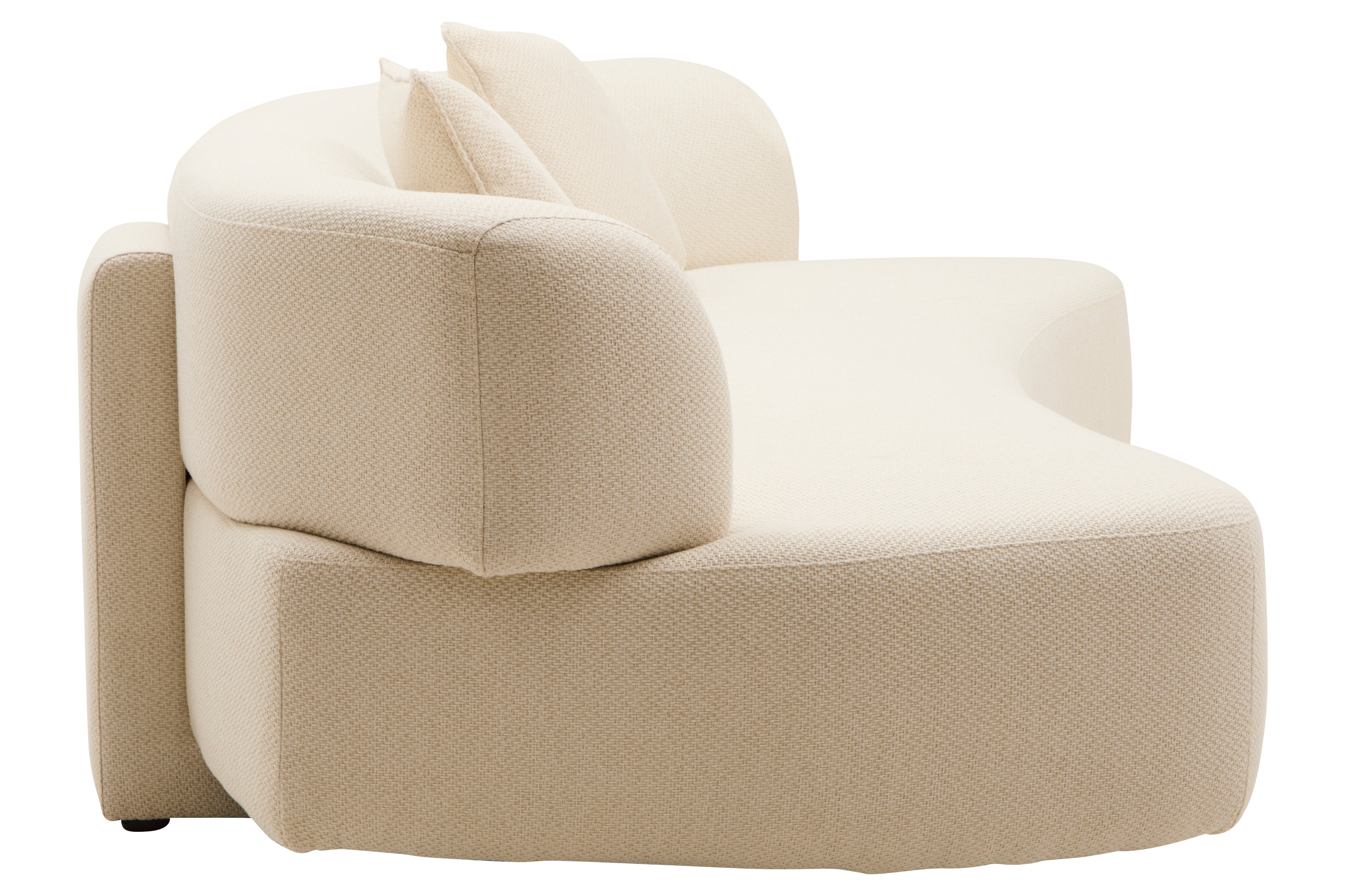 Glenola Cream Linen Sofa | 3 Seater