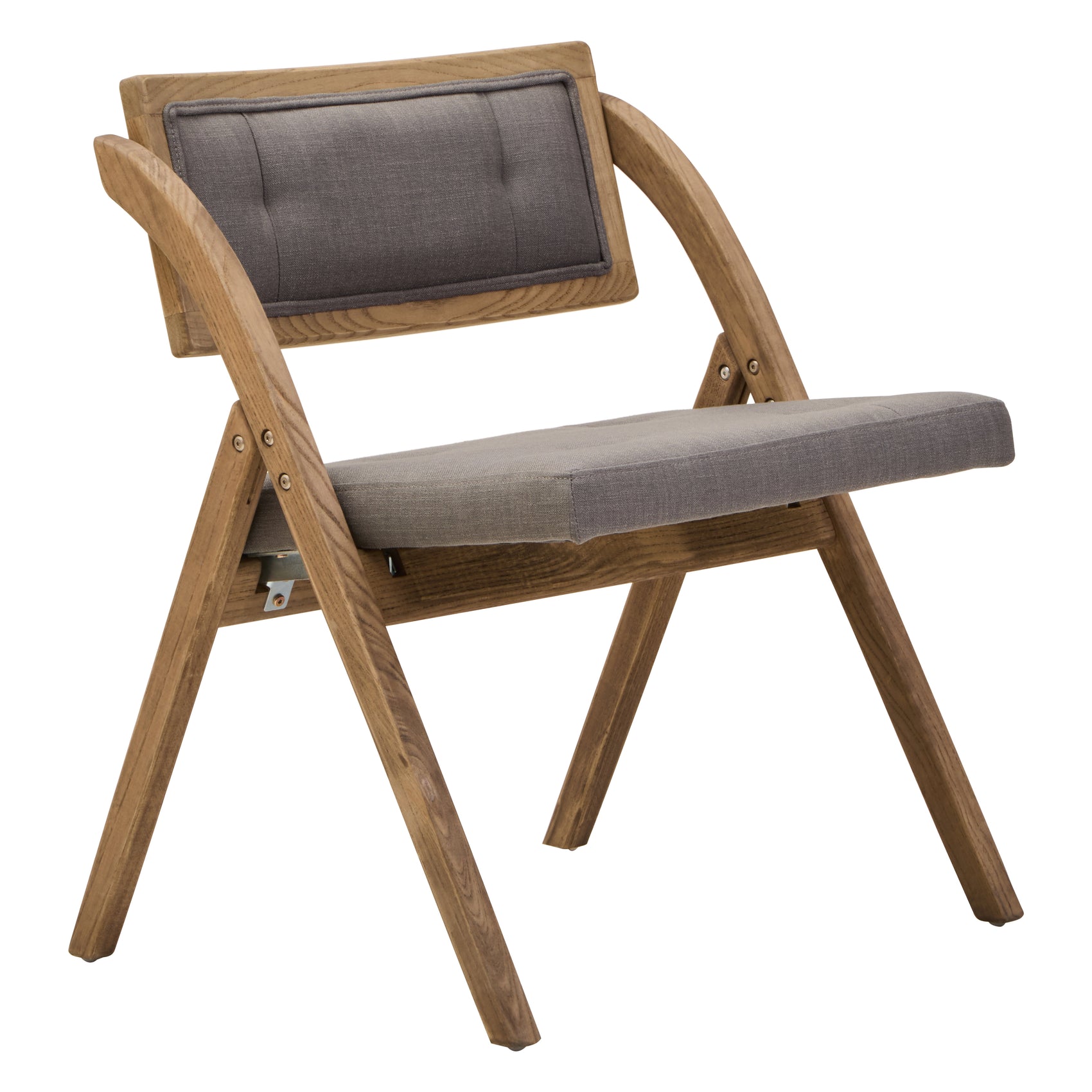 Esster Grey Wash Elm Wood Folding Chair
