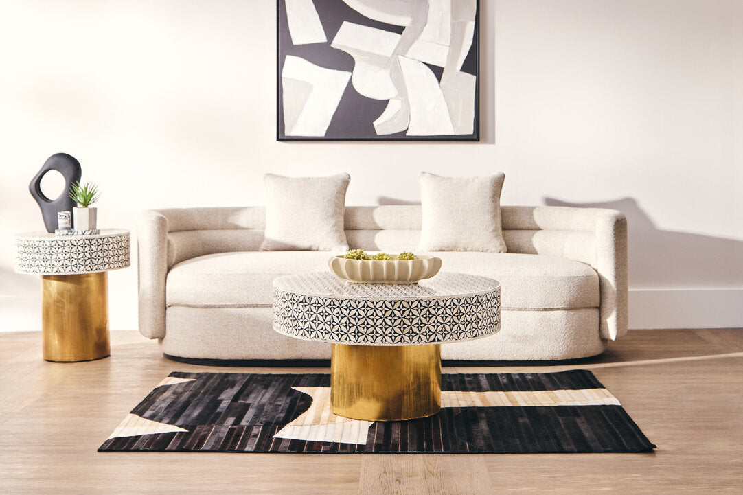 Noah Monochrome Abstract Textured Wall Art