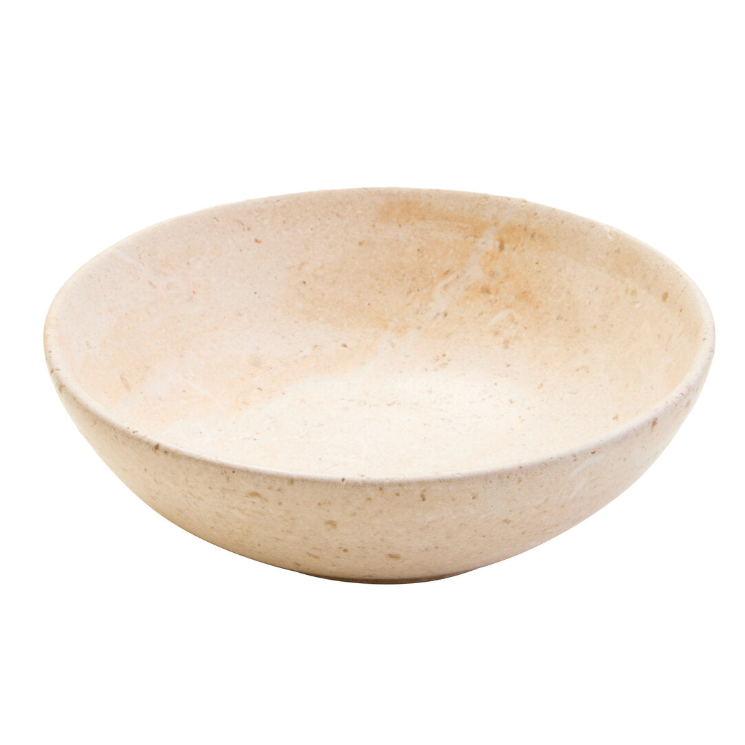 Karter Cream Marble Bowl