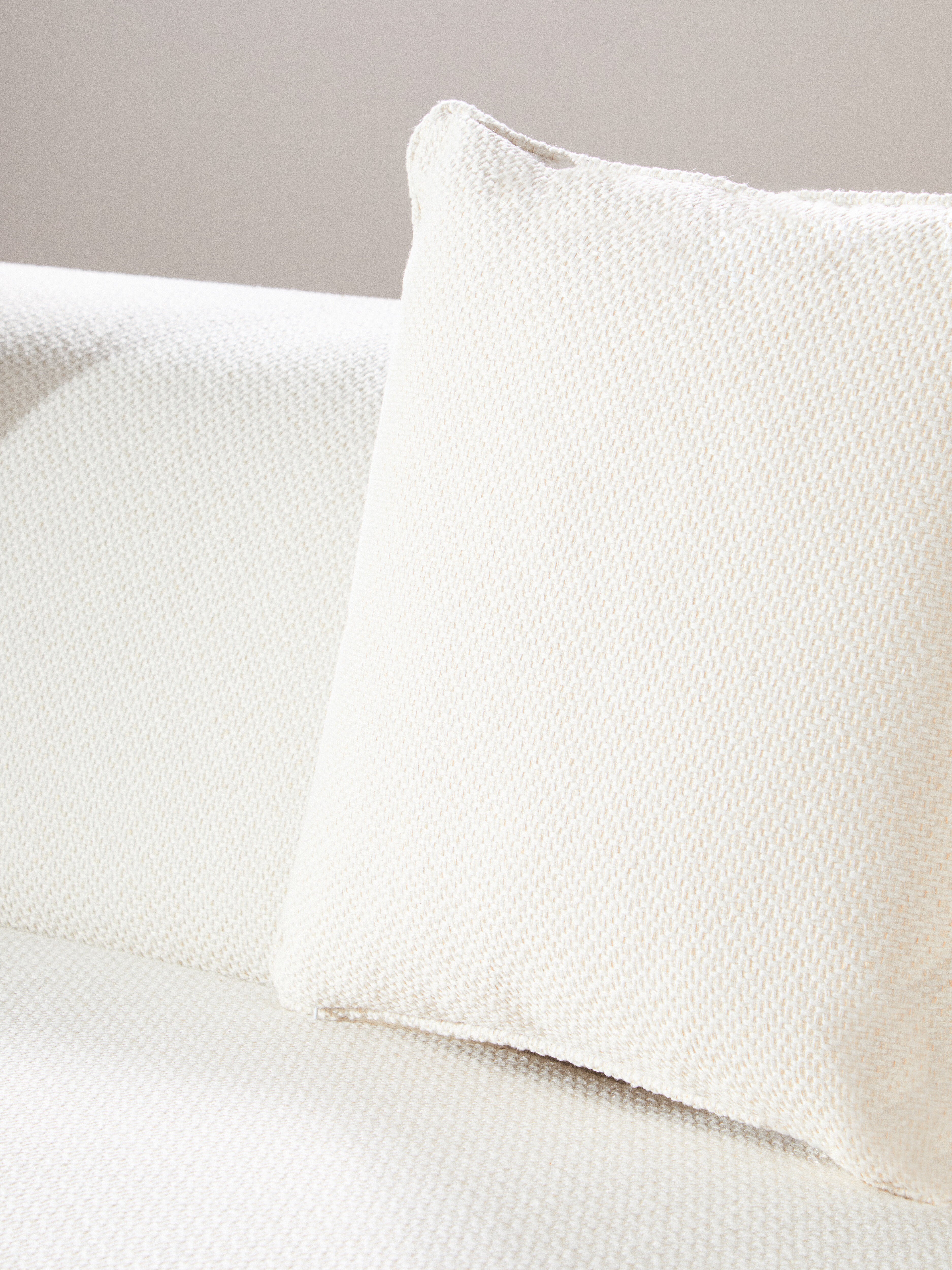 Glenola Cream Linen Sofa | 3 Seater