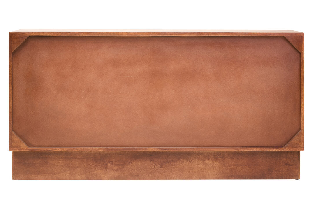 Naro Four Door Mango Wood Hammered Sideboard