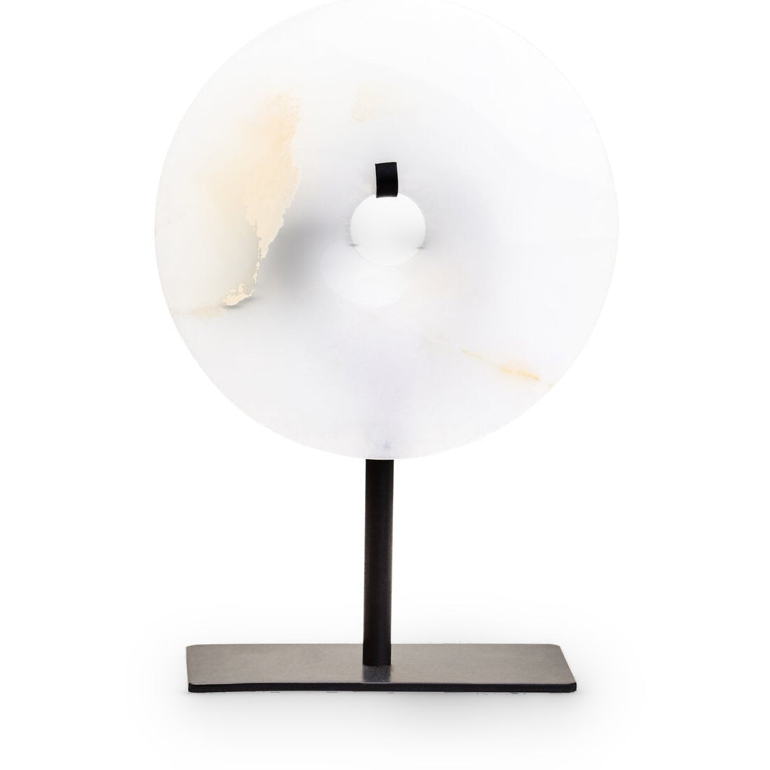 Junro Extra Small Round 15cm Onyx Disc Sculpture