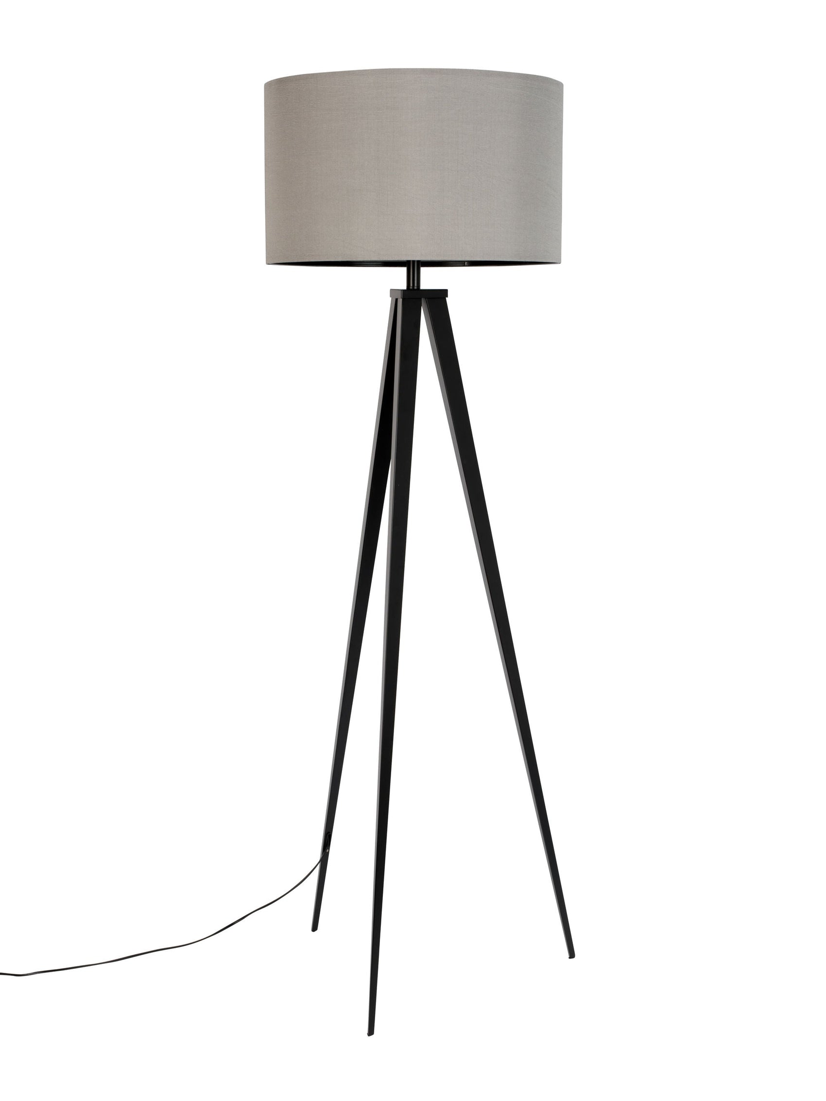 Zuiver Tripod Black/Grey Metal Floor Lamp