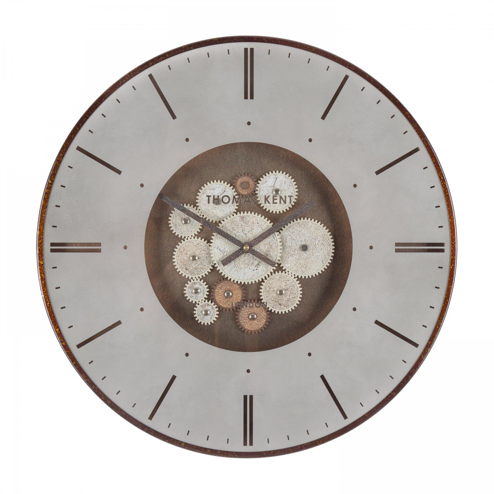 Avonhill Bronze Cogs Wall Clock 21"