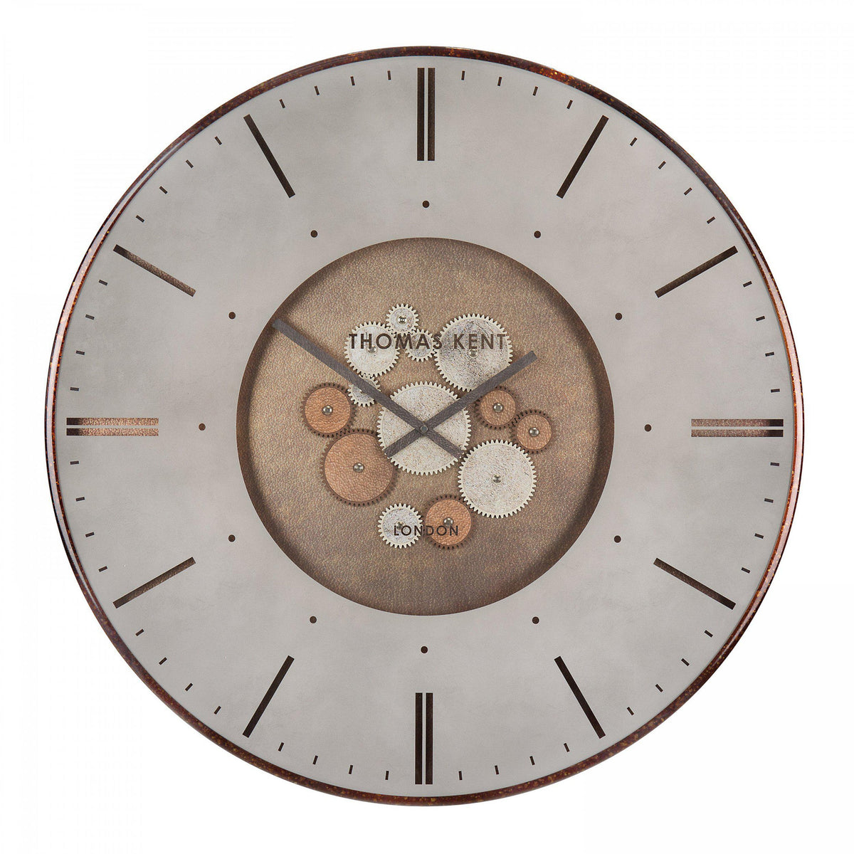 Avonhill Bronze Cogs Grand Wall Clock 30"