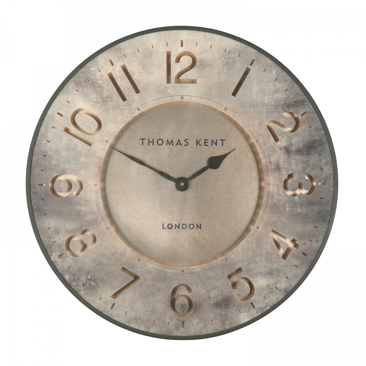 Harvest Gold Wall Clock 21"