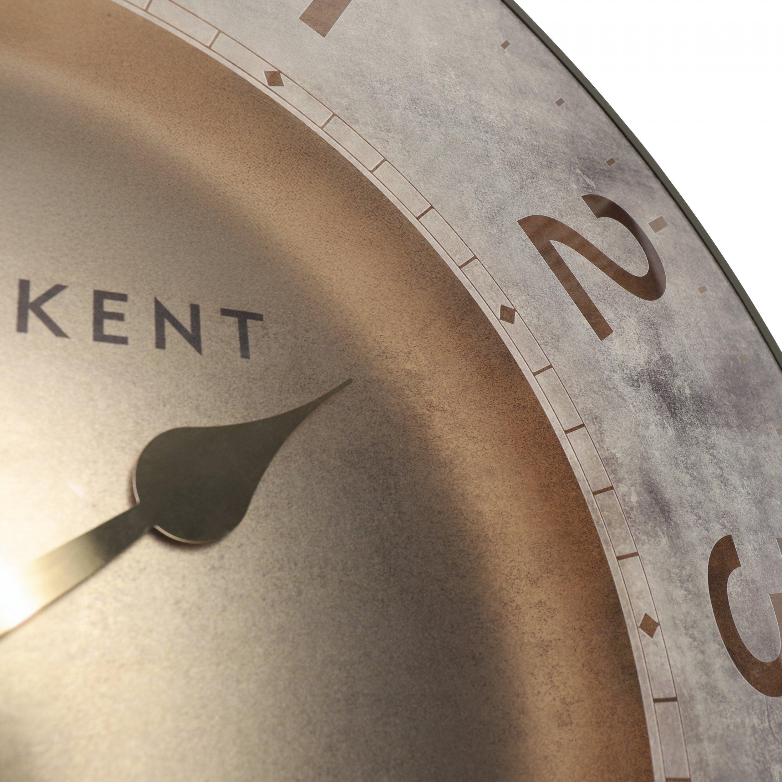 Harvest Gold Wall Clock 21"