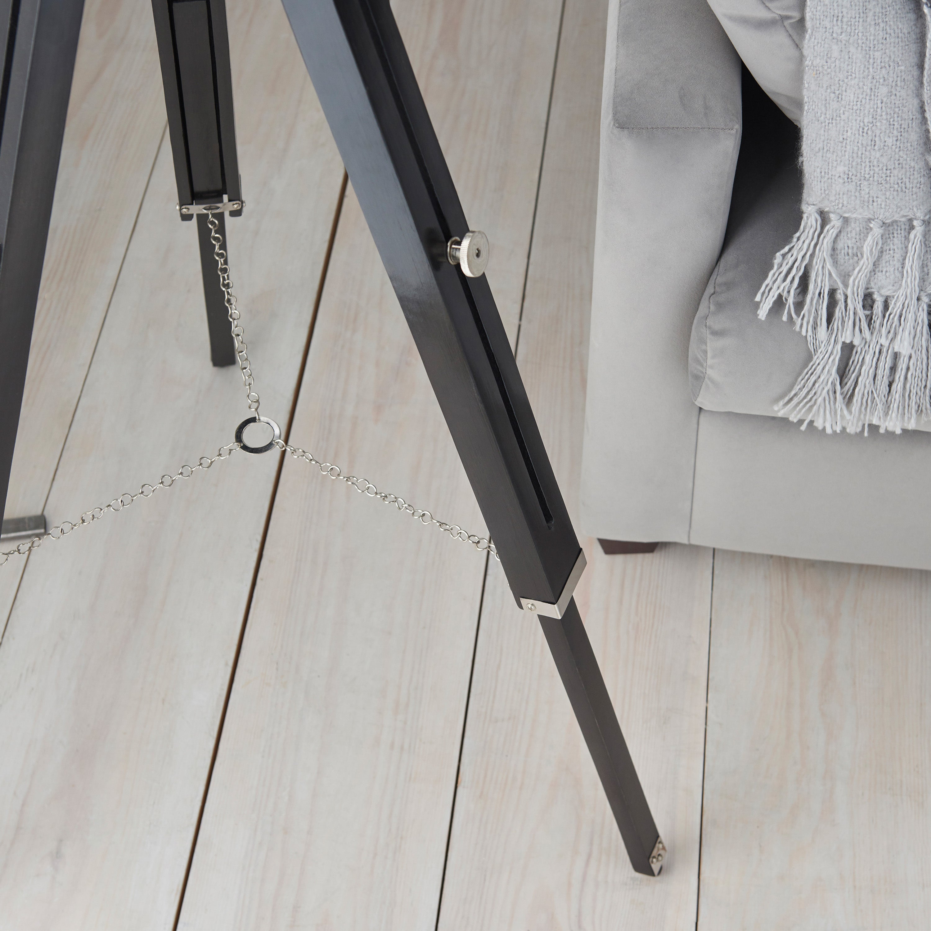 Nautical Tripod Spotlight Floor Lamp