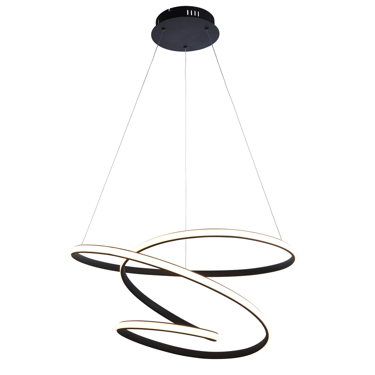 Anark Black Scribble LED Pendant Light