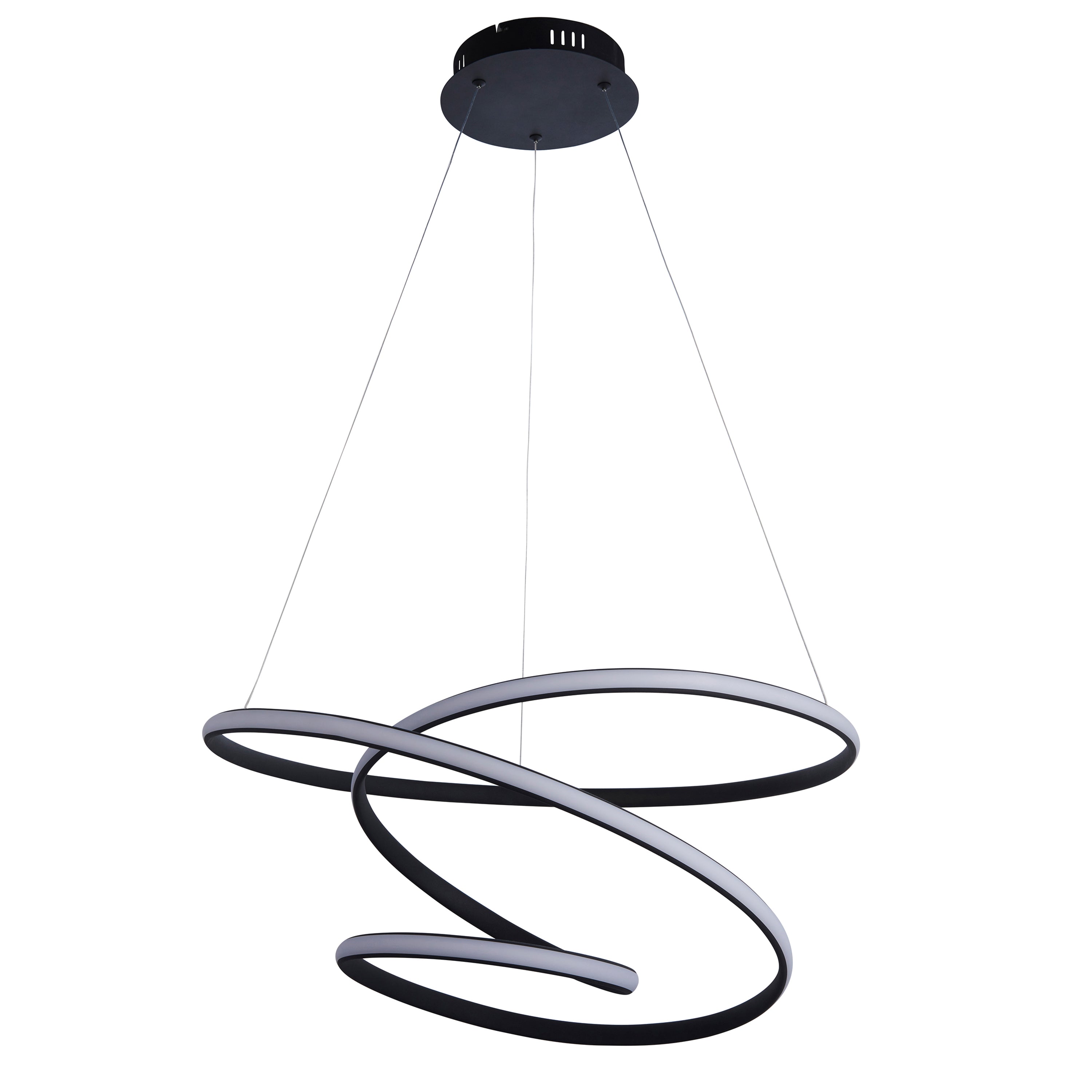 Anark Black Scribble LED Pendant Light