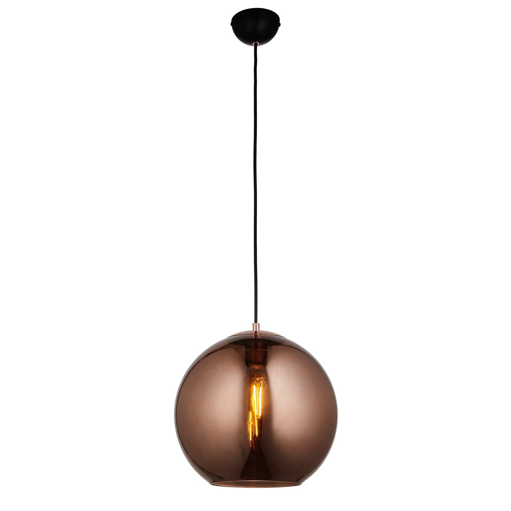 Belver Copper Dome Pendant Light