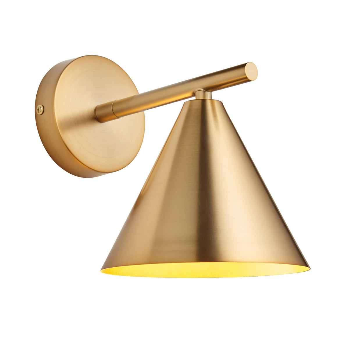 Ariana Antique Brass Wall Light