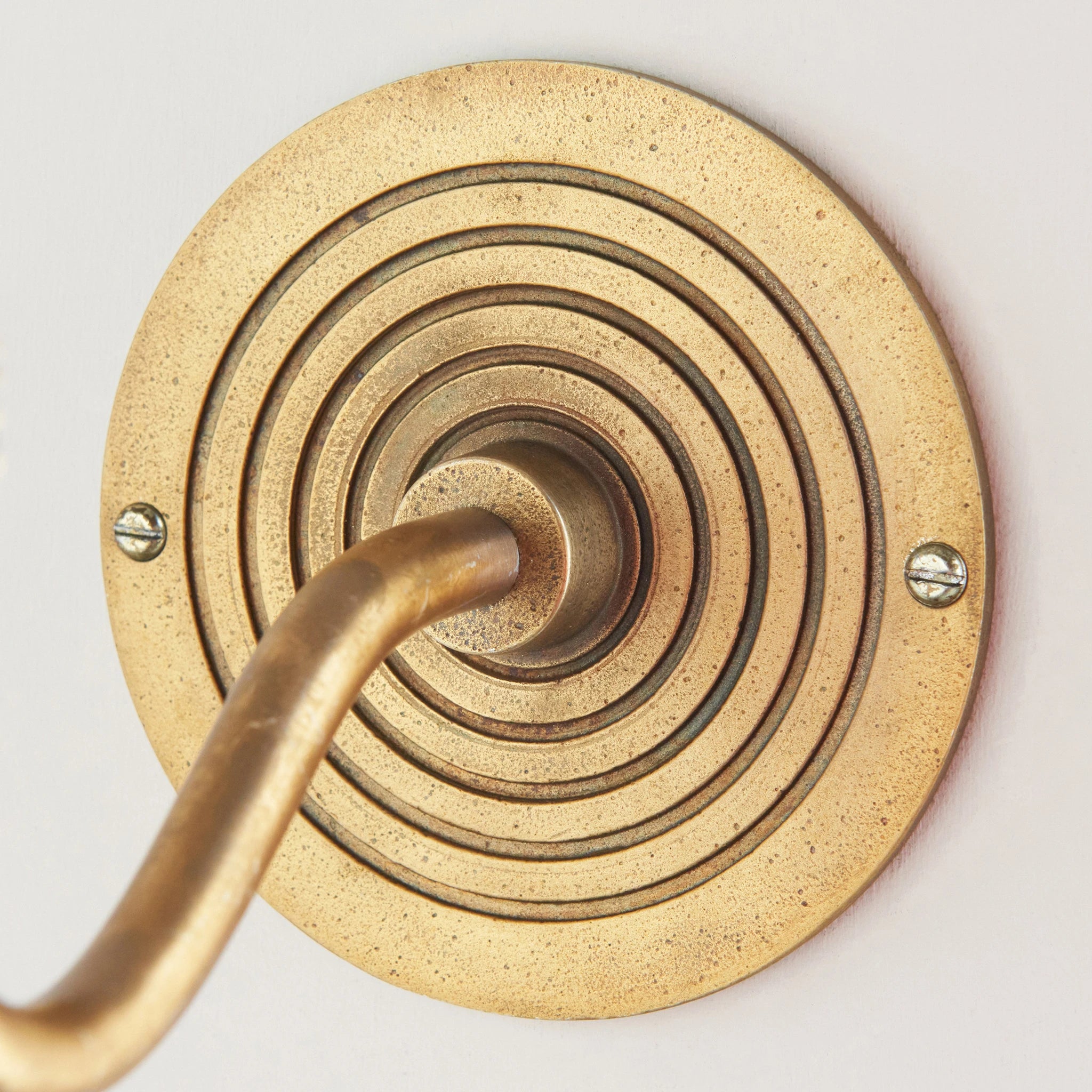 Serena Curve Antique Brass Wall Light