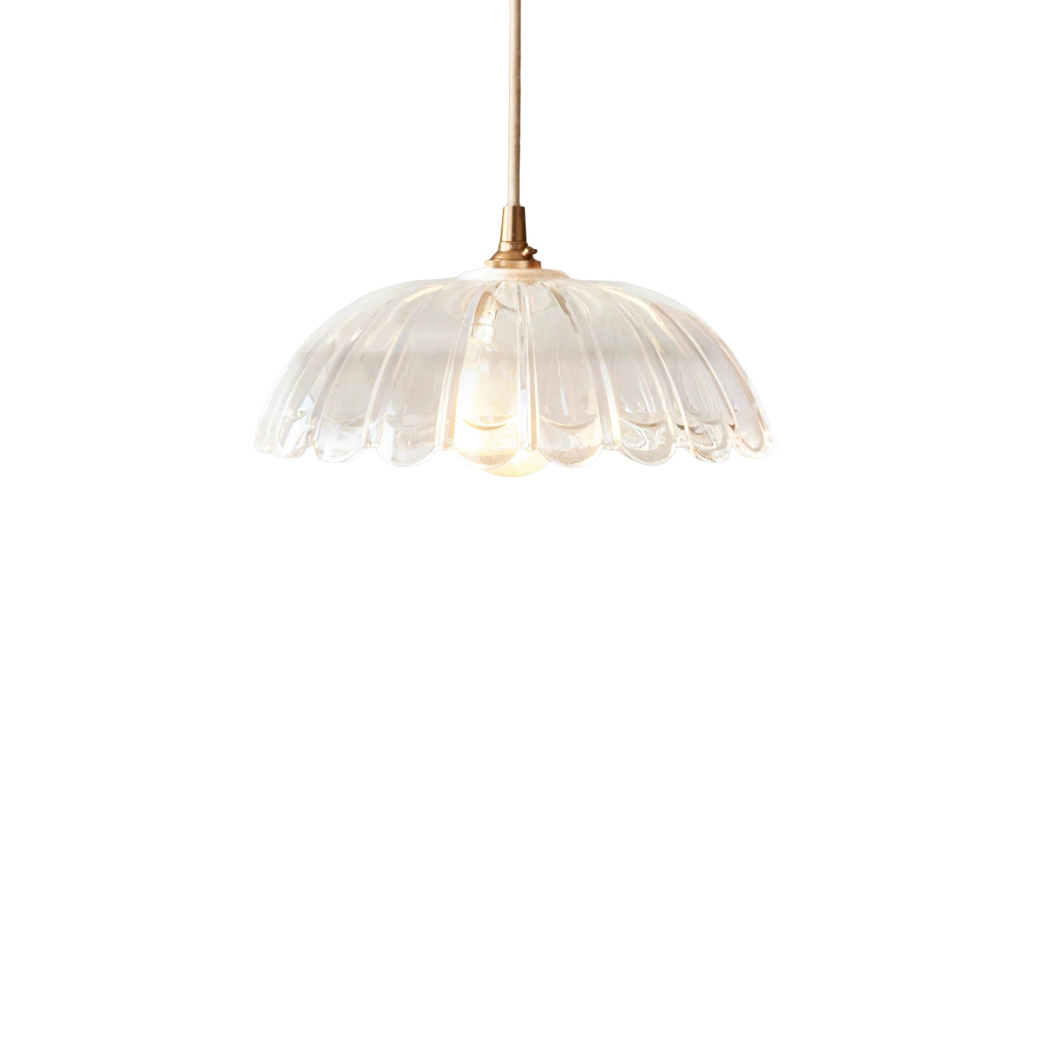 Alderwharf Single Clear Pendant Light