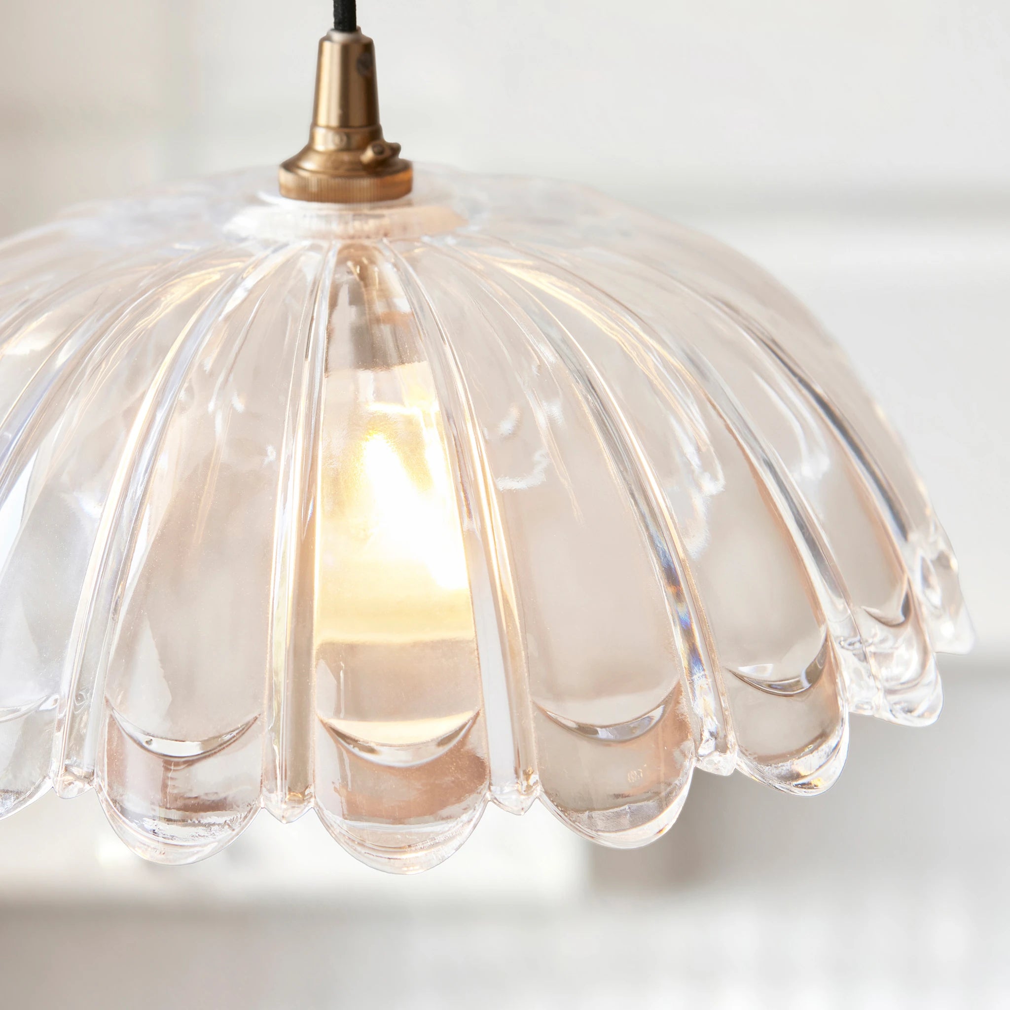 Alderwharf Single Clear Pendant Light