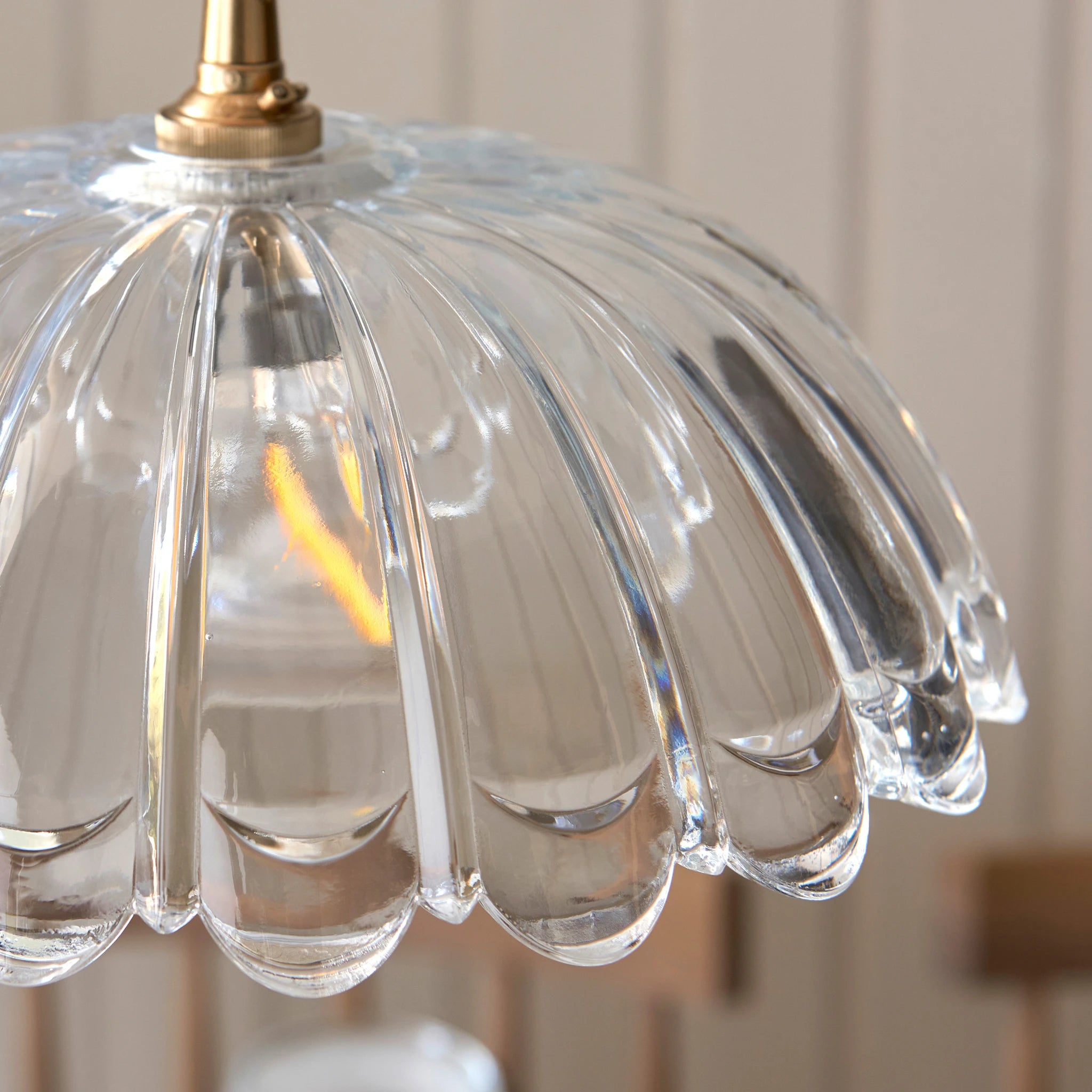 Alderwharf Single Clear Pendant Light