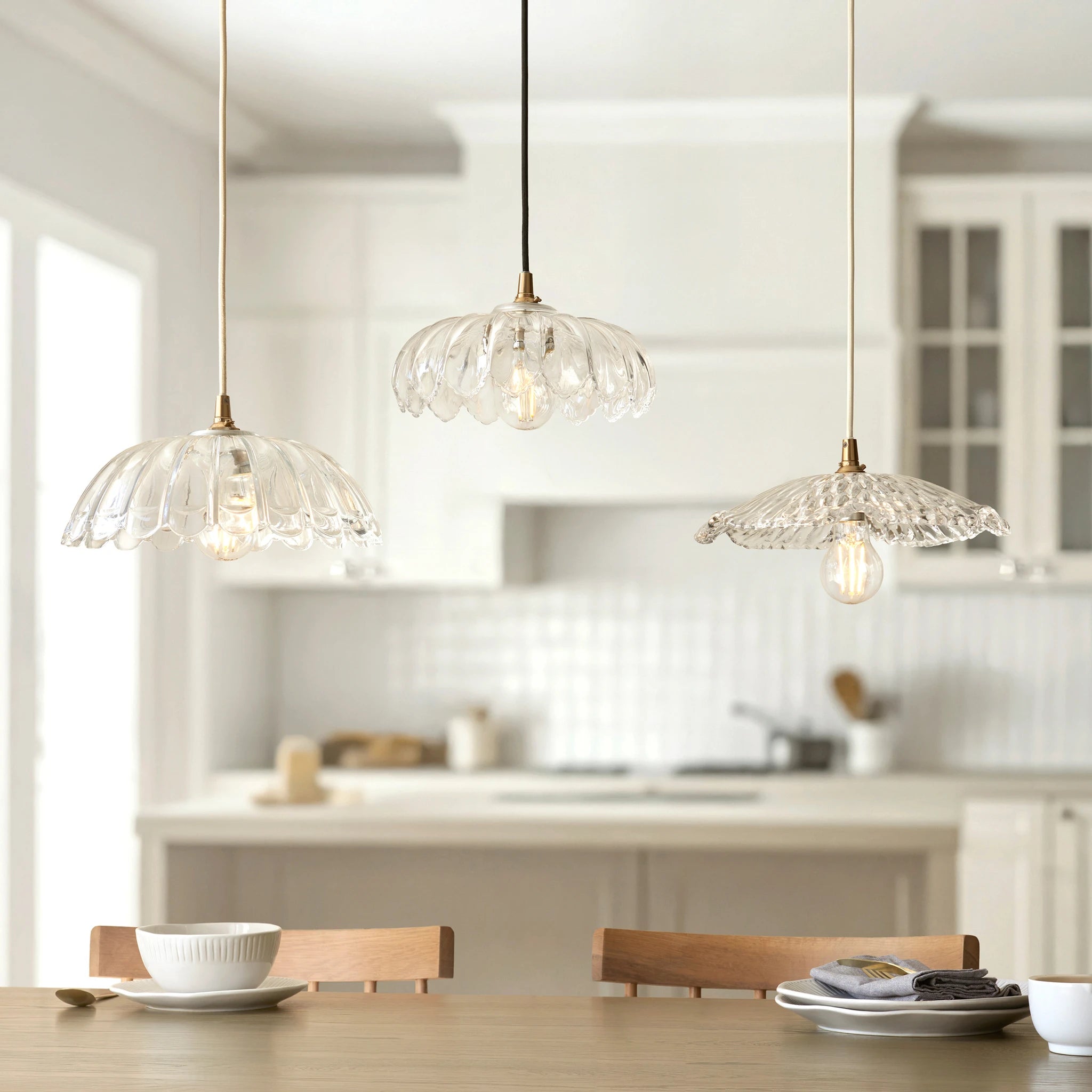 Alderwharf Single Clear Pendant Light