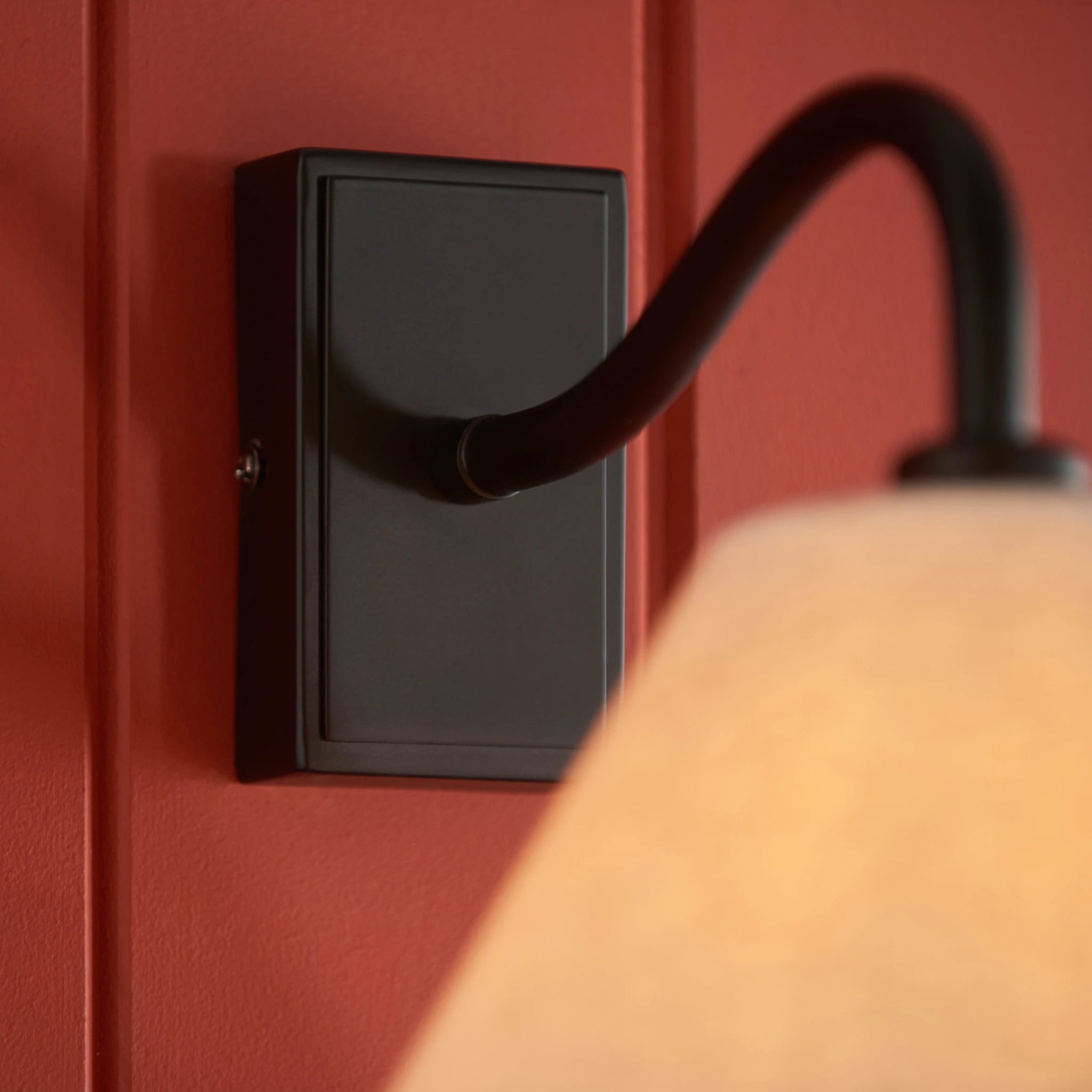 Ardena Matt Black Wall Light