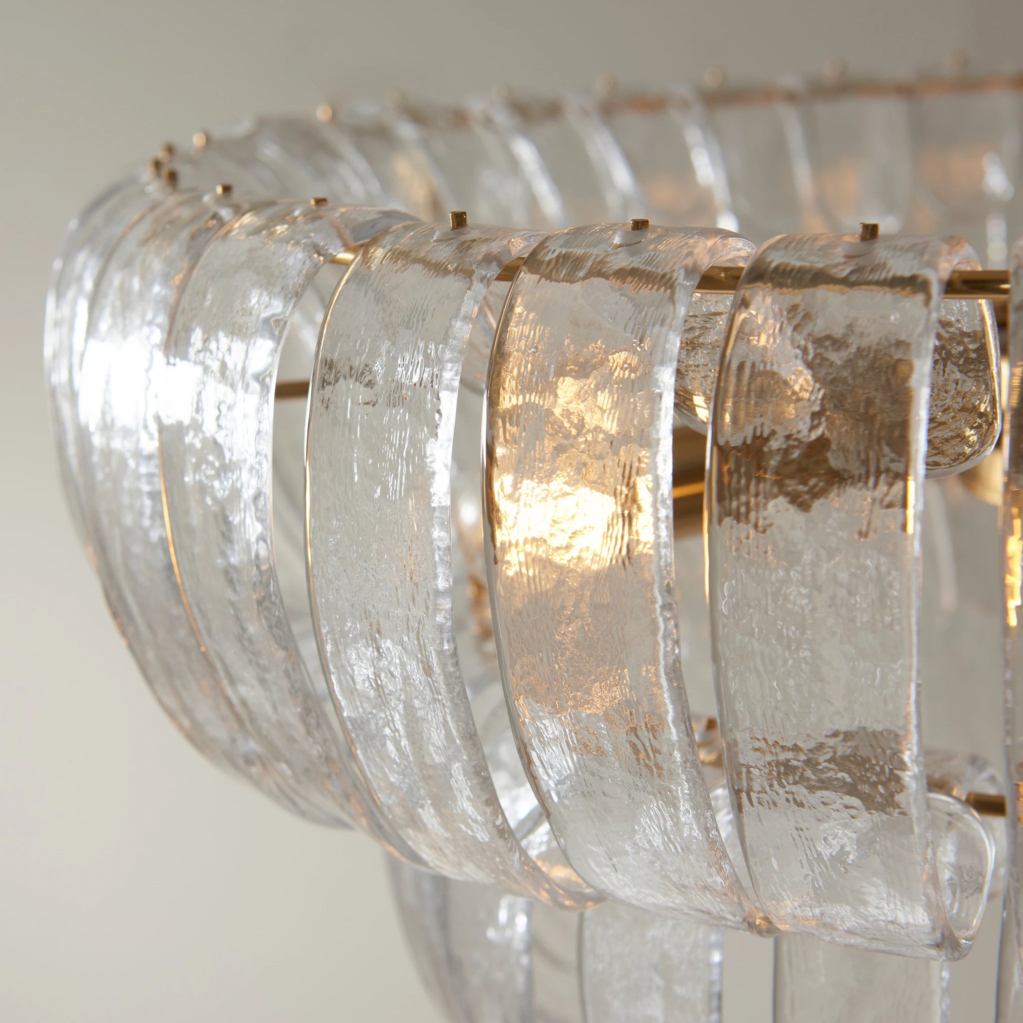 Delamere Brushed Aged Brass 6 Light Pendant