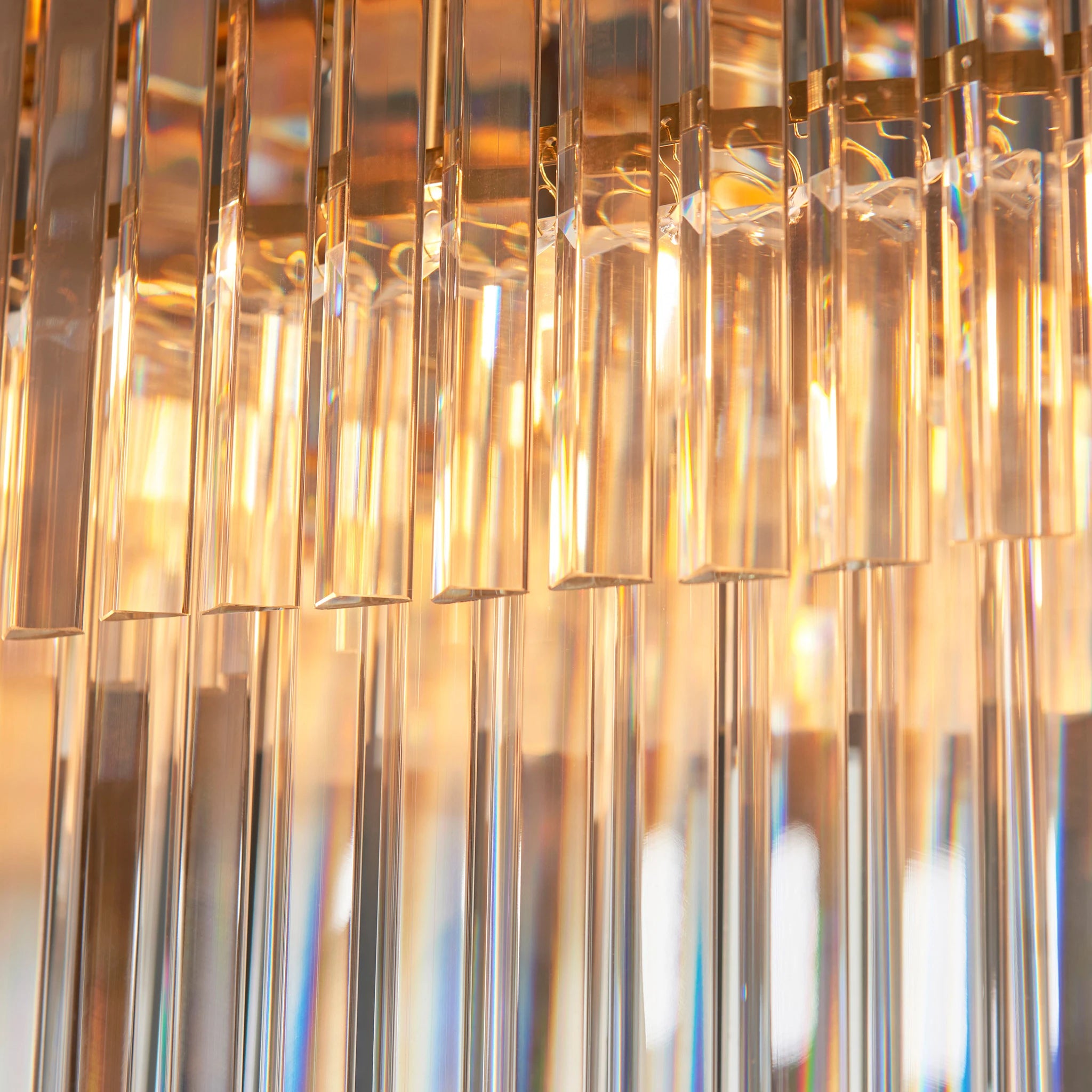 Reagan Brushed Aged Brass 4 Light Bar Pendant