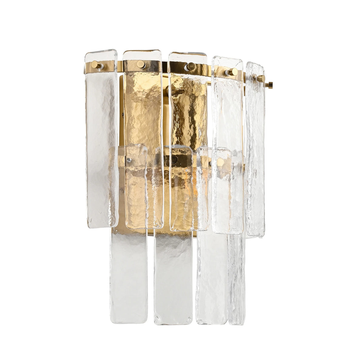 Orlena Brushed Aged Brass Wall Light