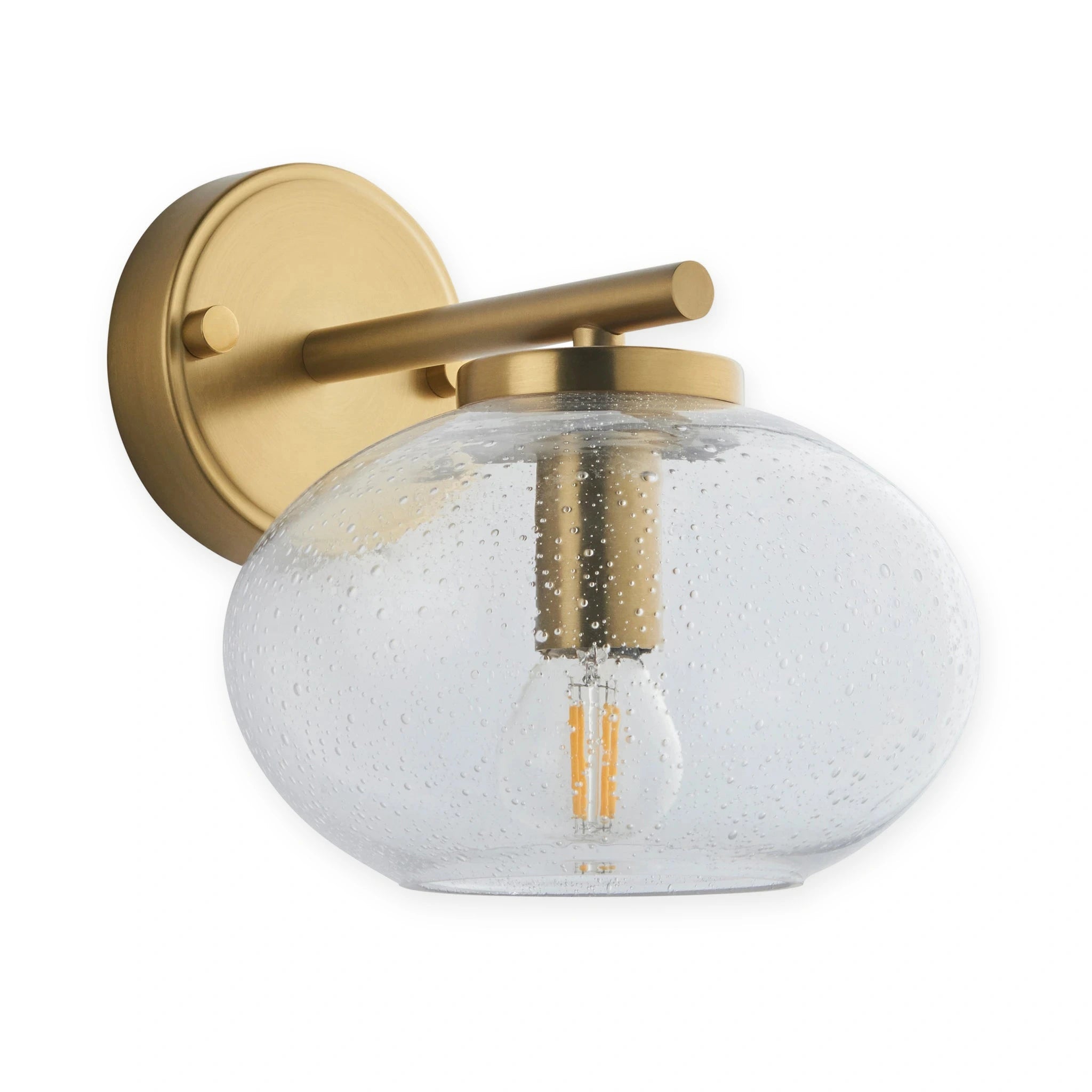Lucentia Warm Brass Wall Light