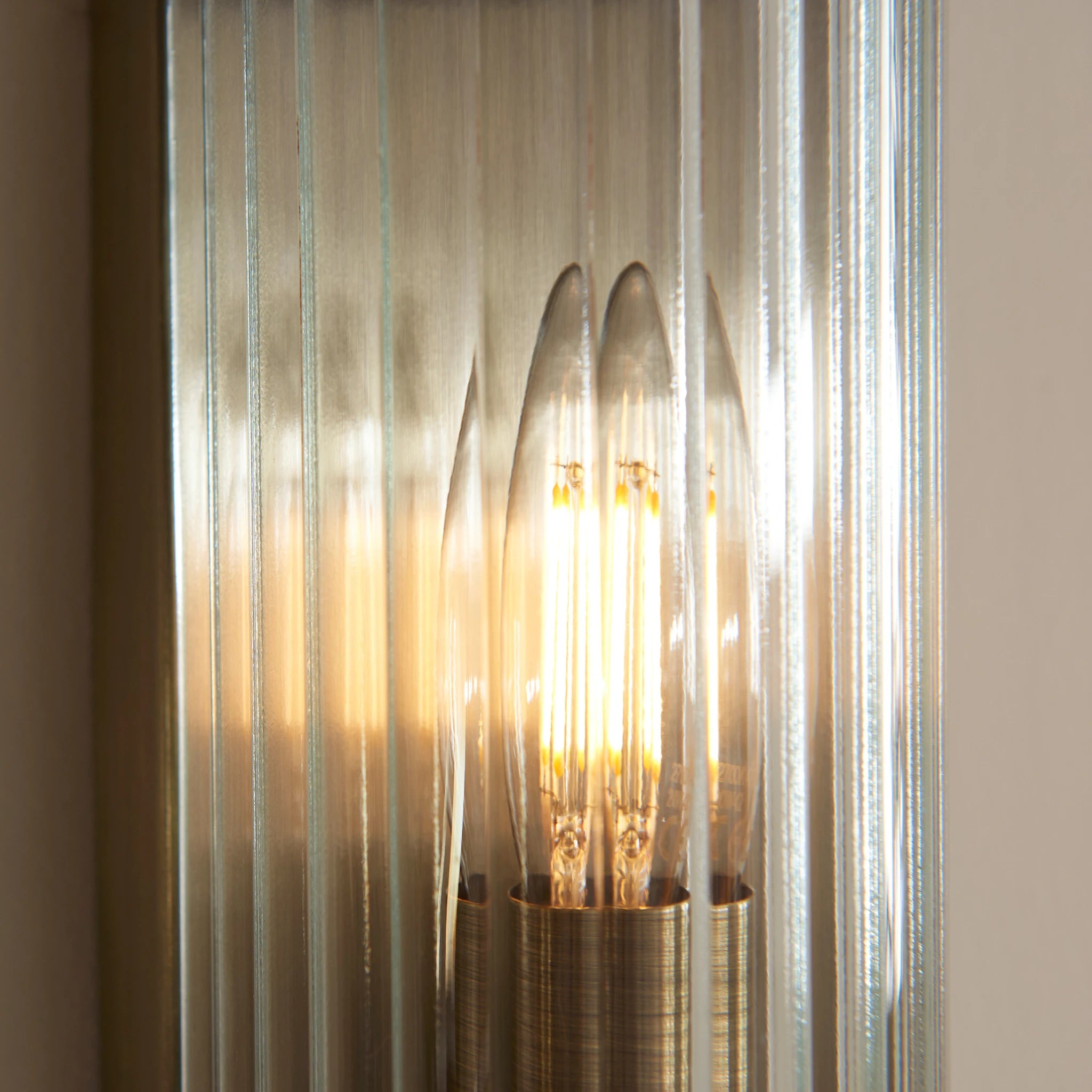 Hayden Antique Brass Single Wall Light