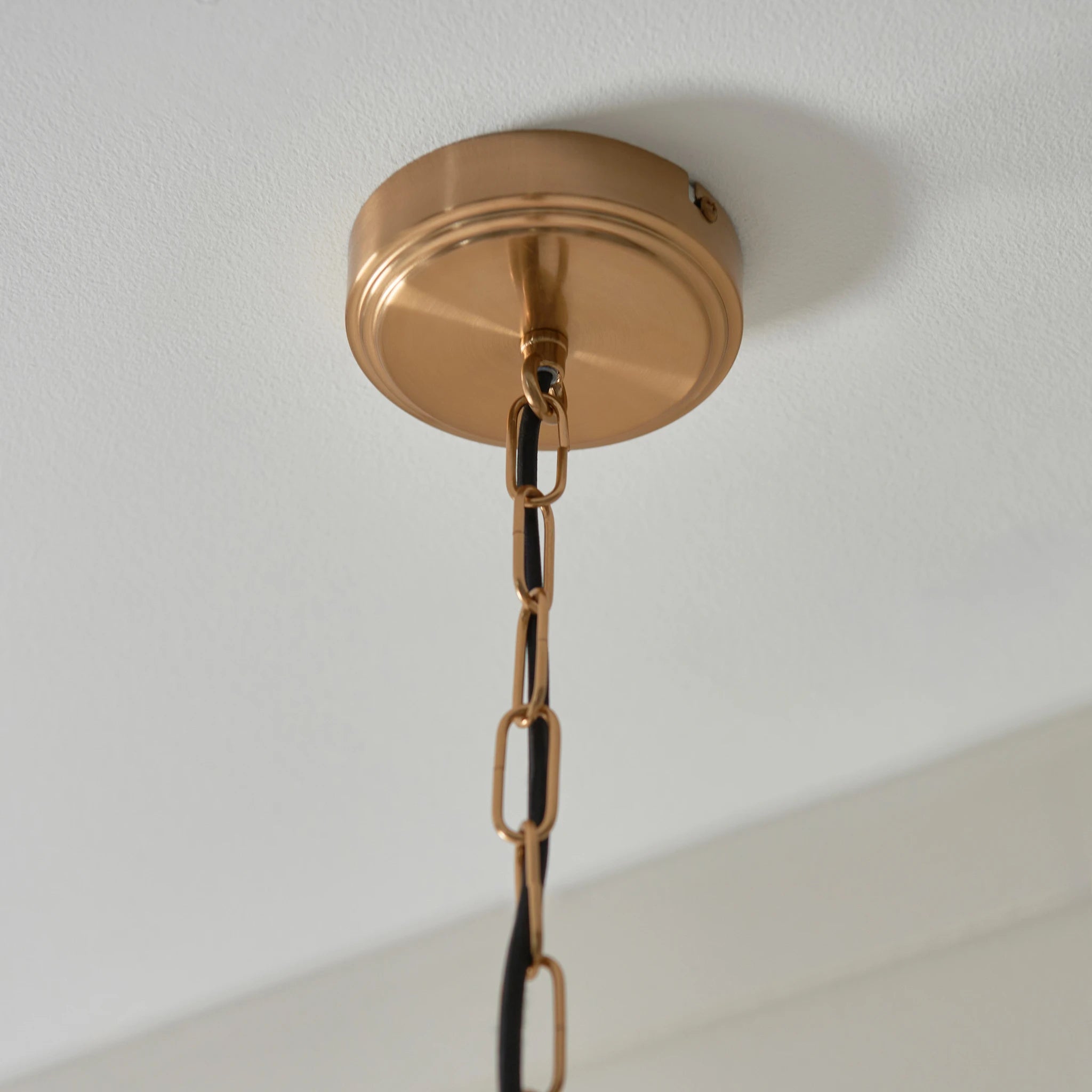 Gramercy Brushed Aged Brass Single Pendant Light