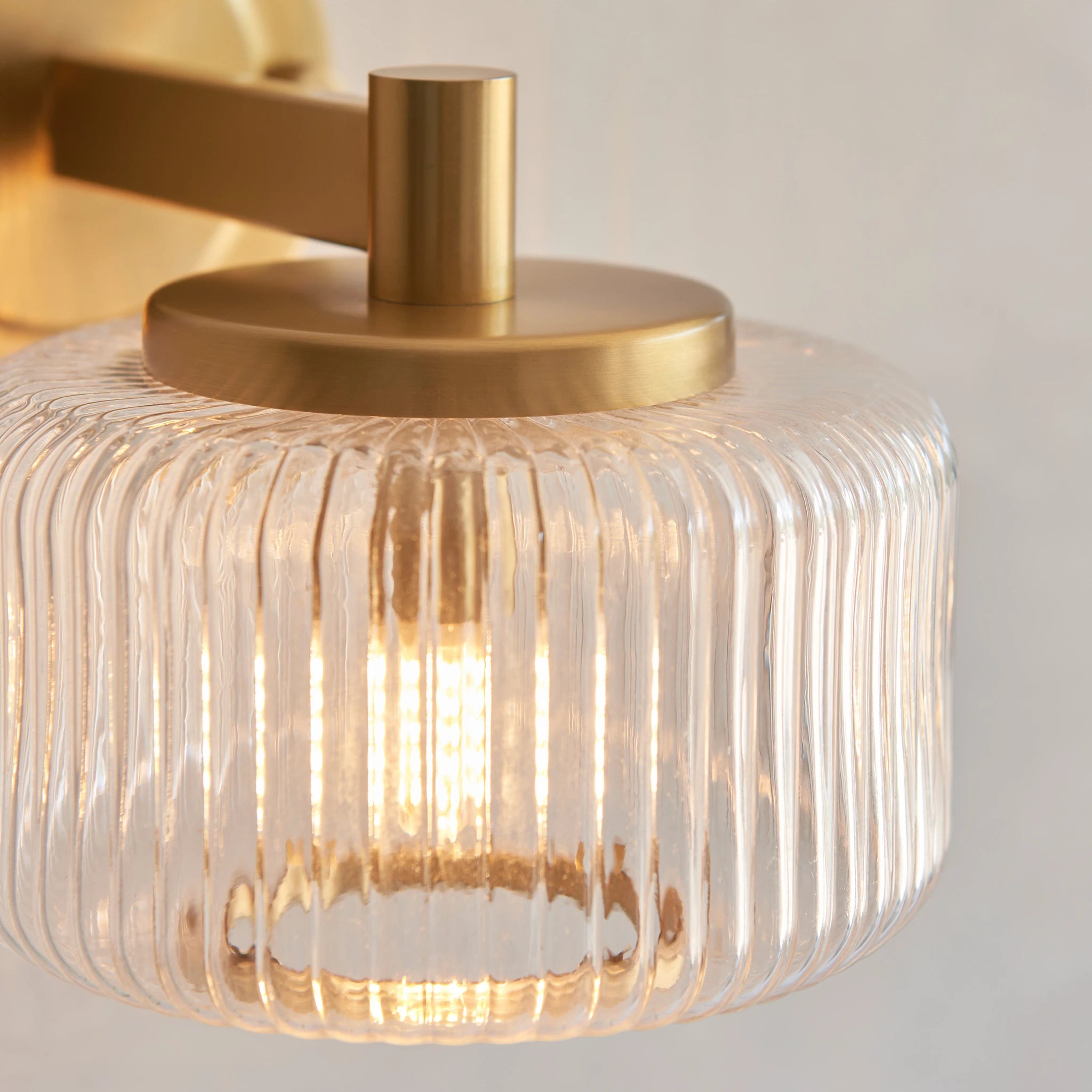 Rosalie Brushed Aged Brass Wall Light