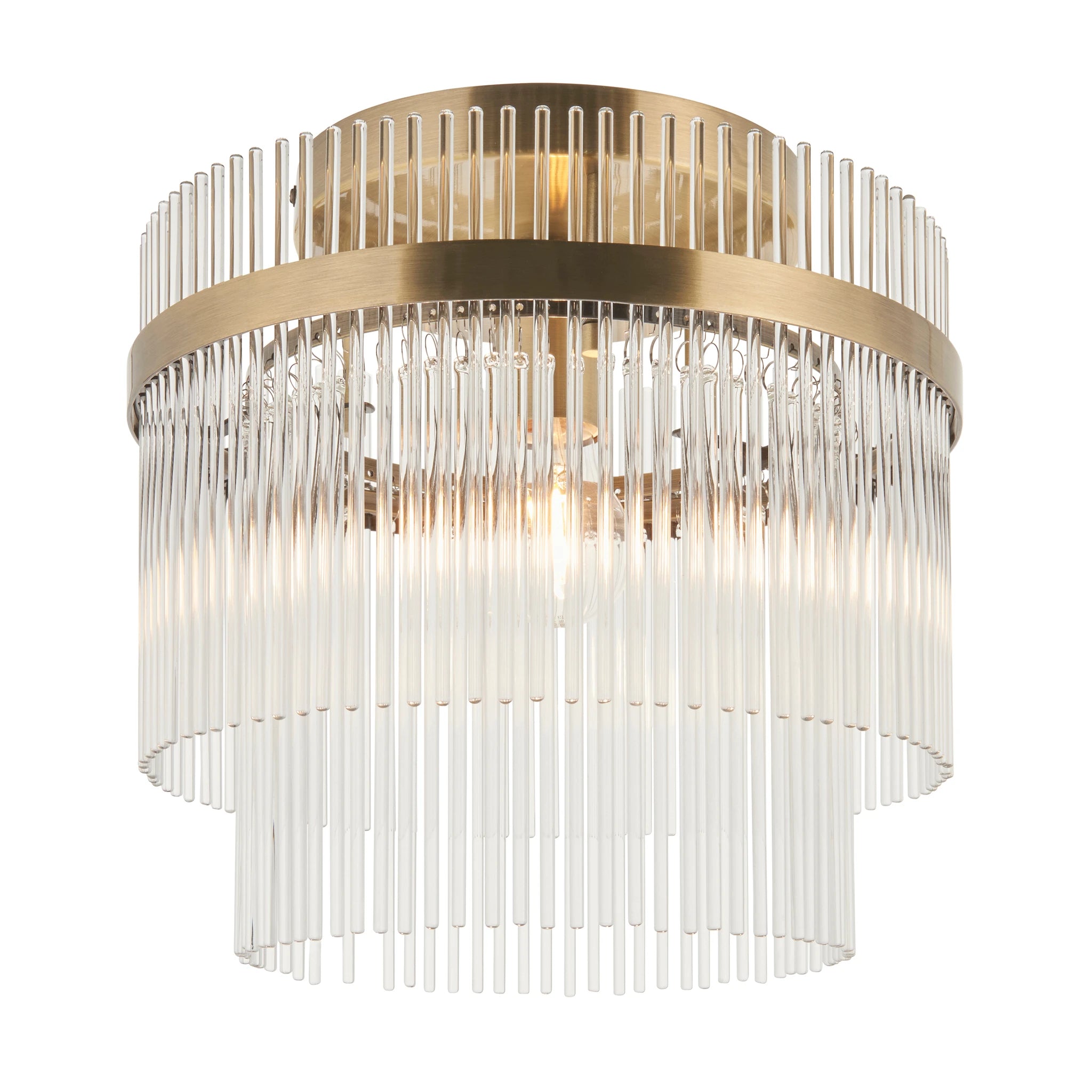 Vizzini Antique Brass Ceiling Light
