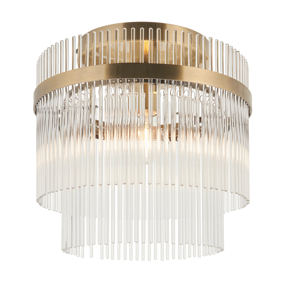 Vizzini Antique Brass Ceiling Light