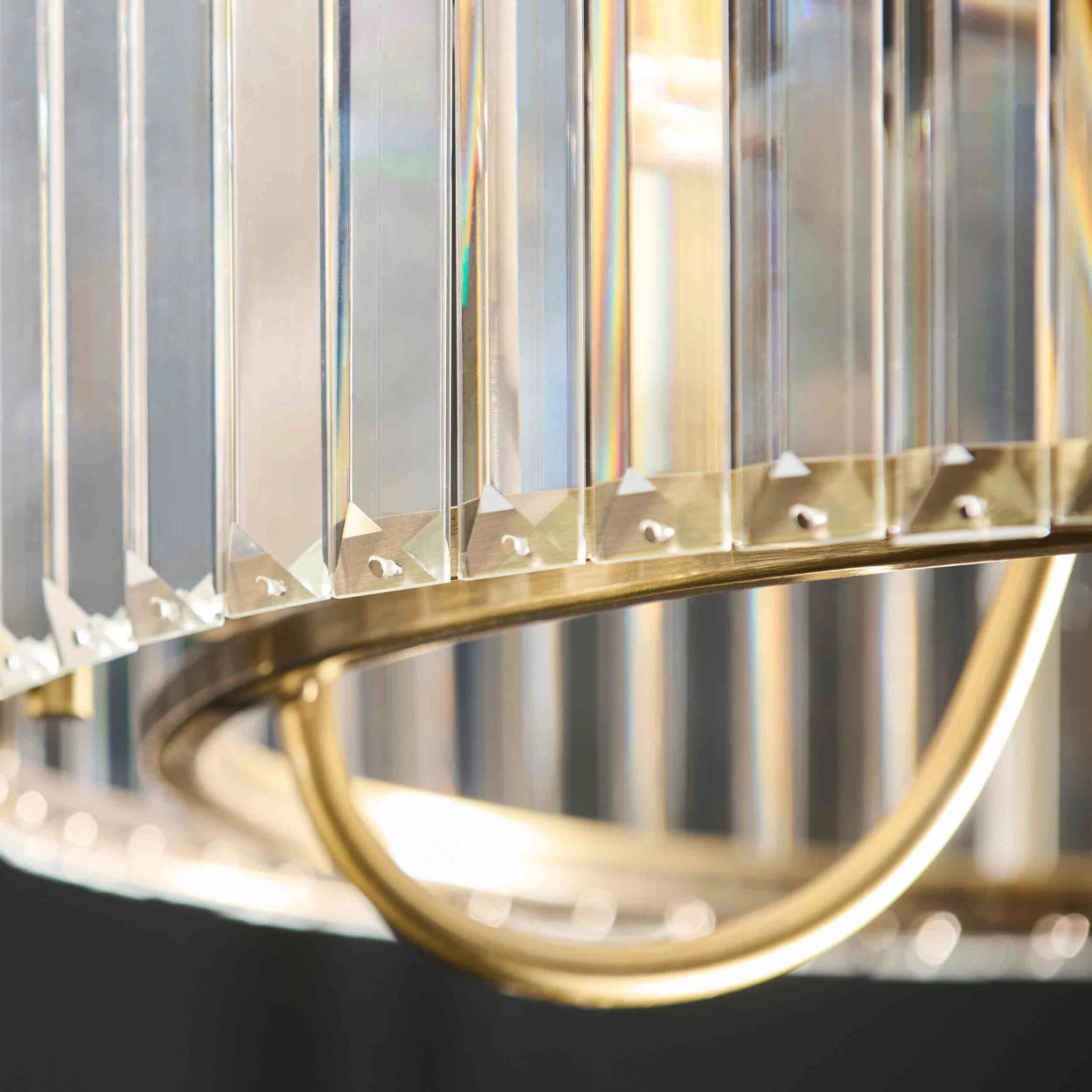 Sforza Antique Brass 3 Light Ceiling Light
