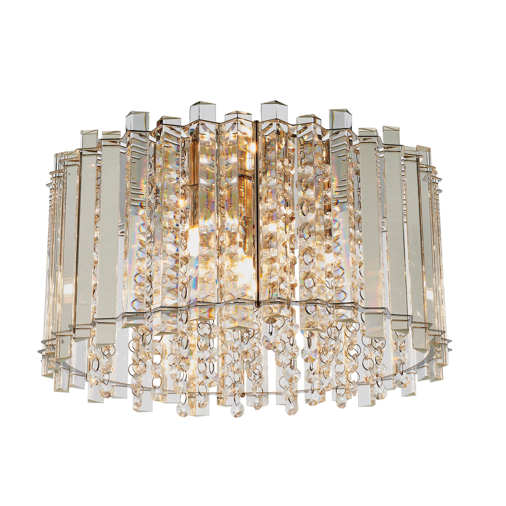 Chelsea Crystal Glass Ceiling Light