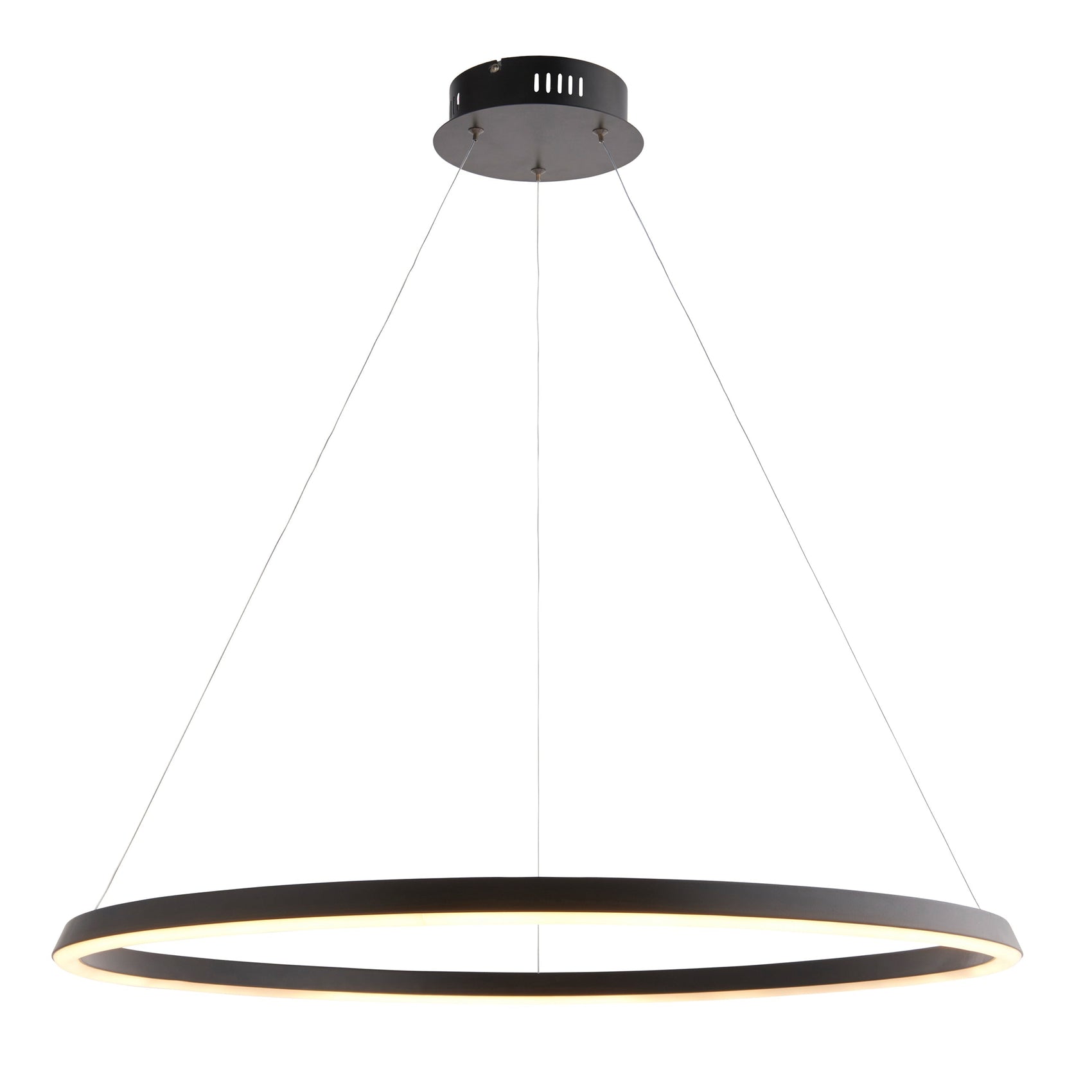 Narissa Black Halo LED Pendant Light