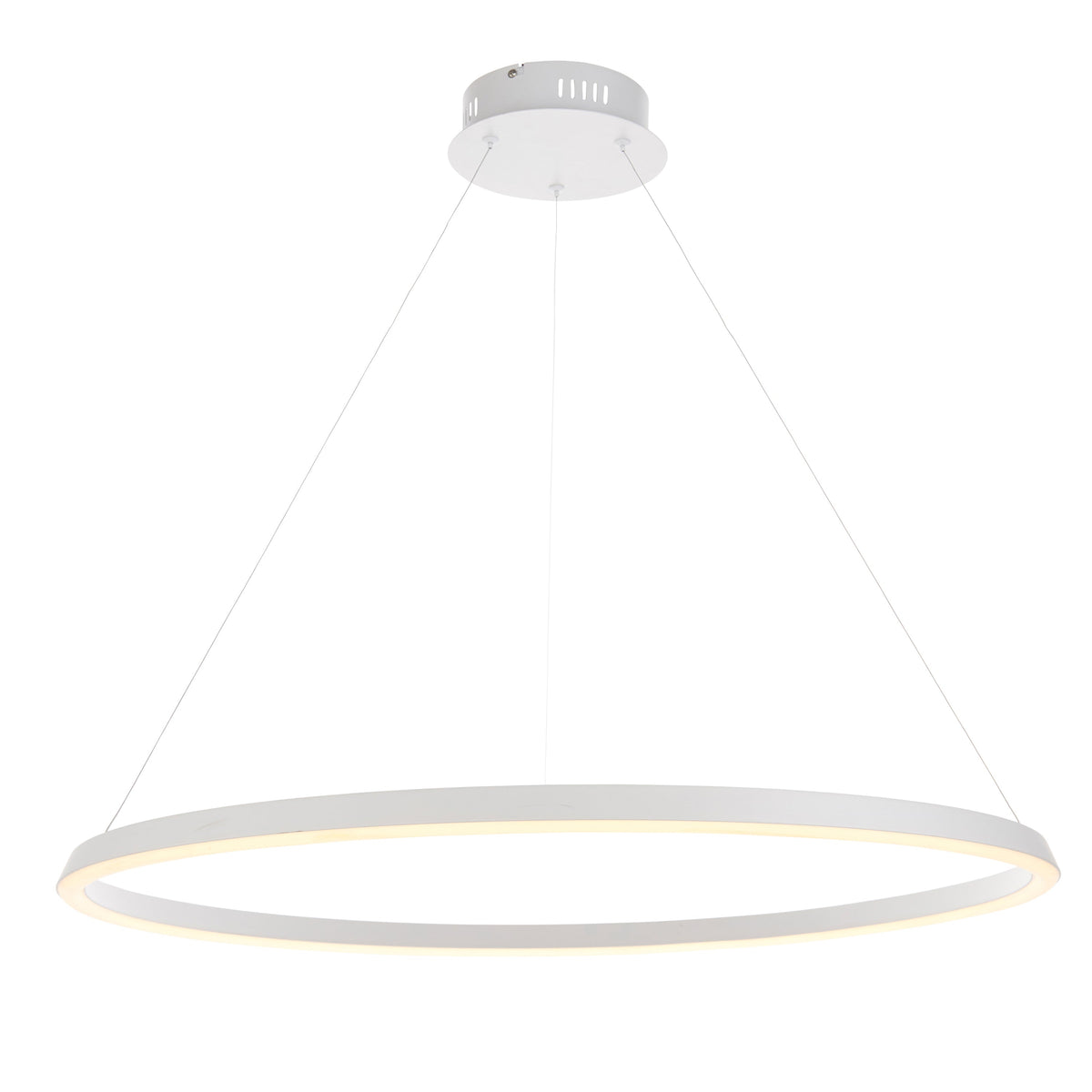 Narissa White Halo LED Pendant Light