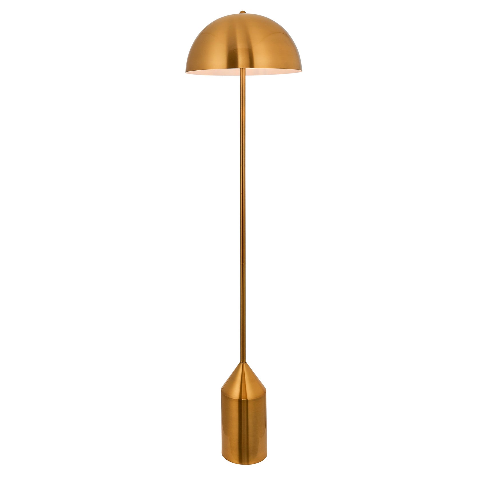 Ilda Antique Brass Floor Lamp