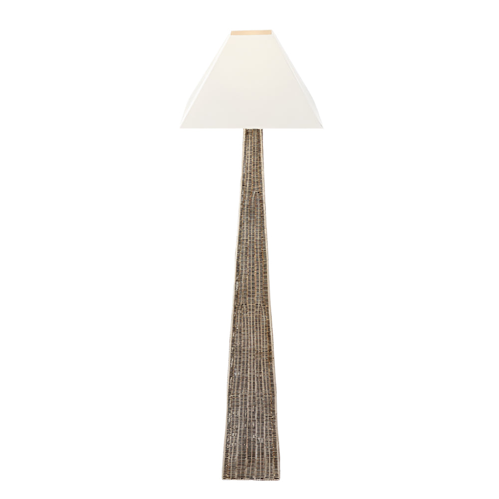 Seacomb Rattan Pyramid Floor Lamp Base