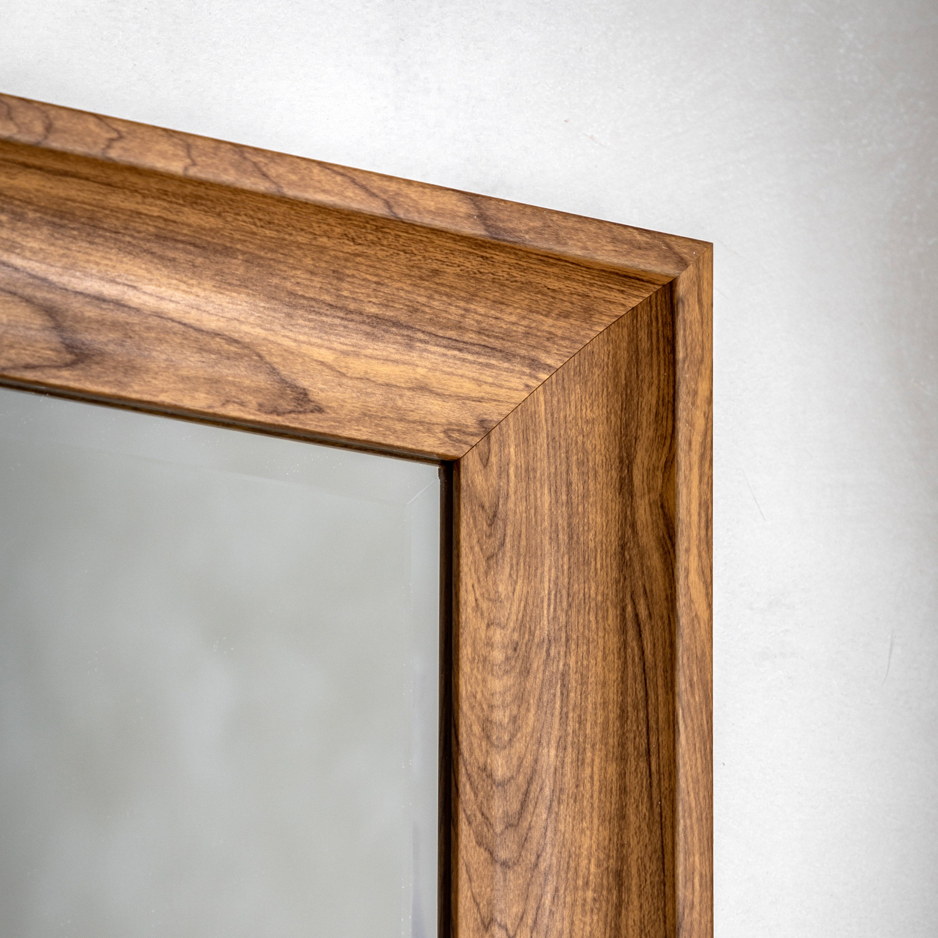 Alassio Natural Oak Wood Full Length Leaner Mirror