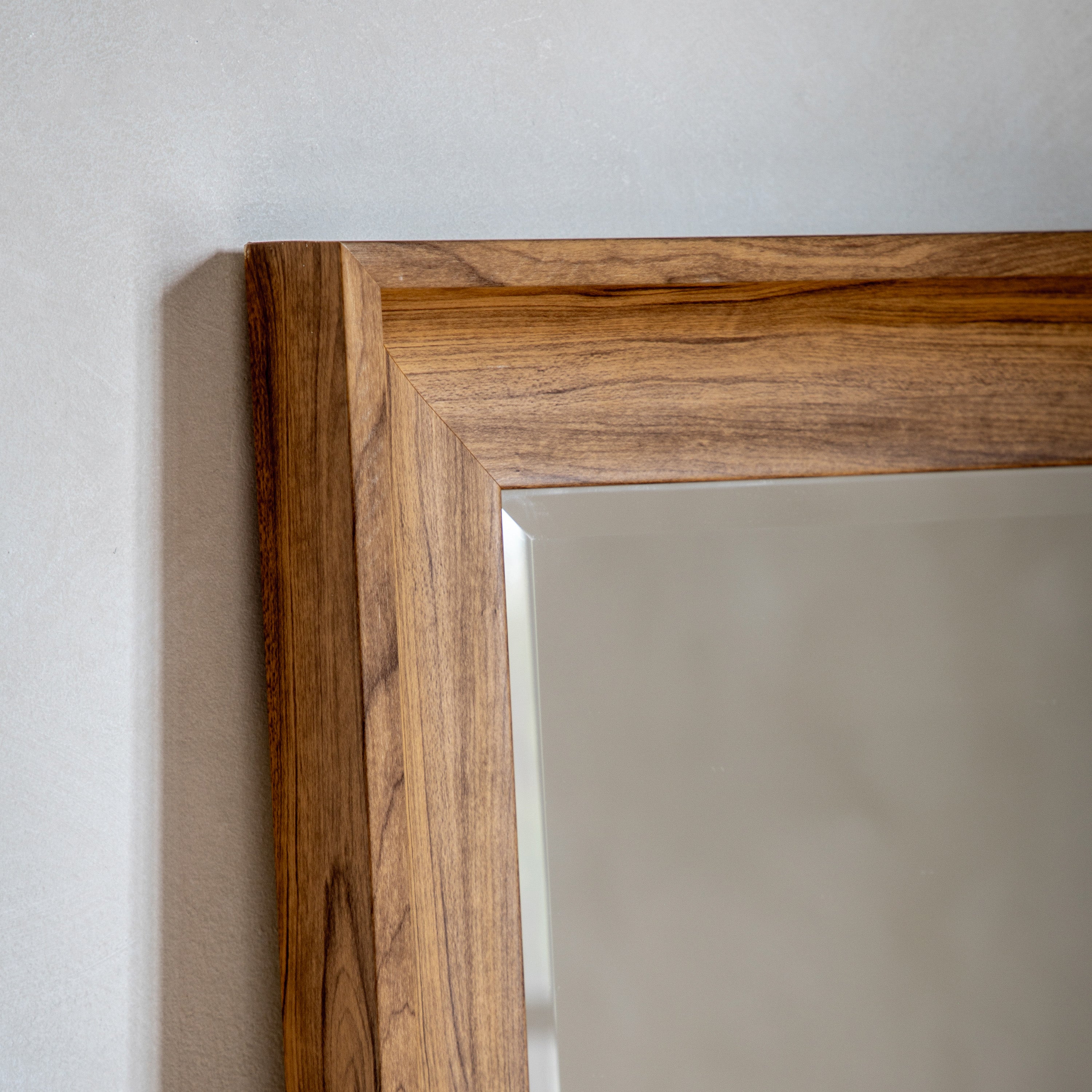Alassio Natural Oak Wood Full Length Leaner Mirror